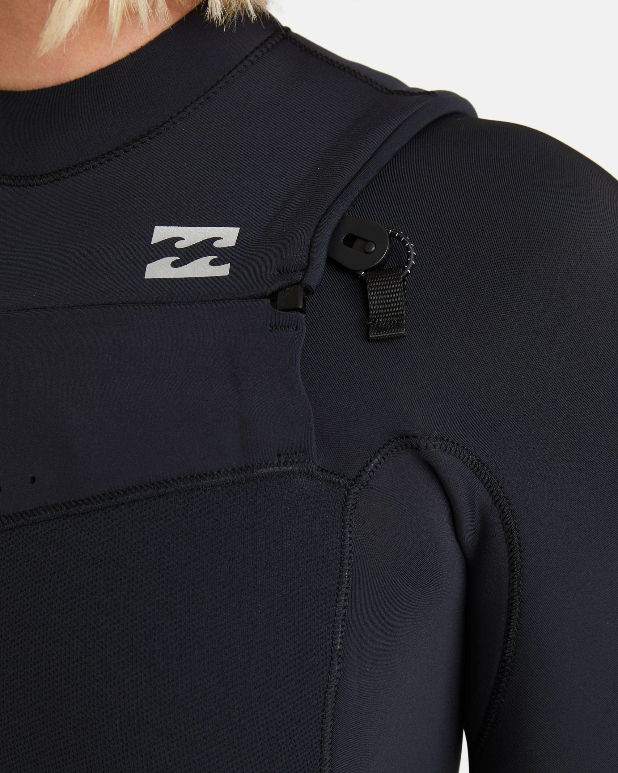 3/2mm Furnace Natural GBS Chest Zip Fullsuit - Black Tiki - Image 6