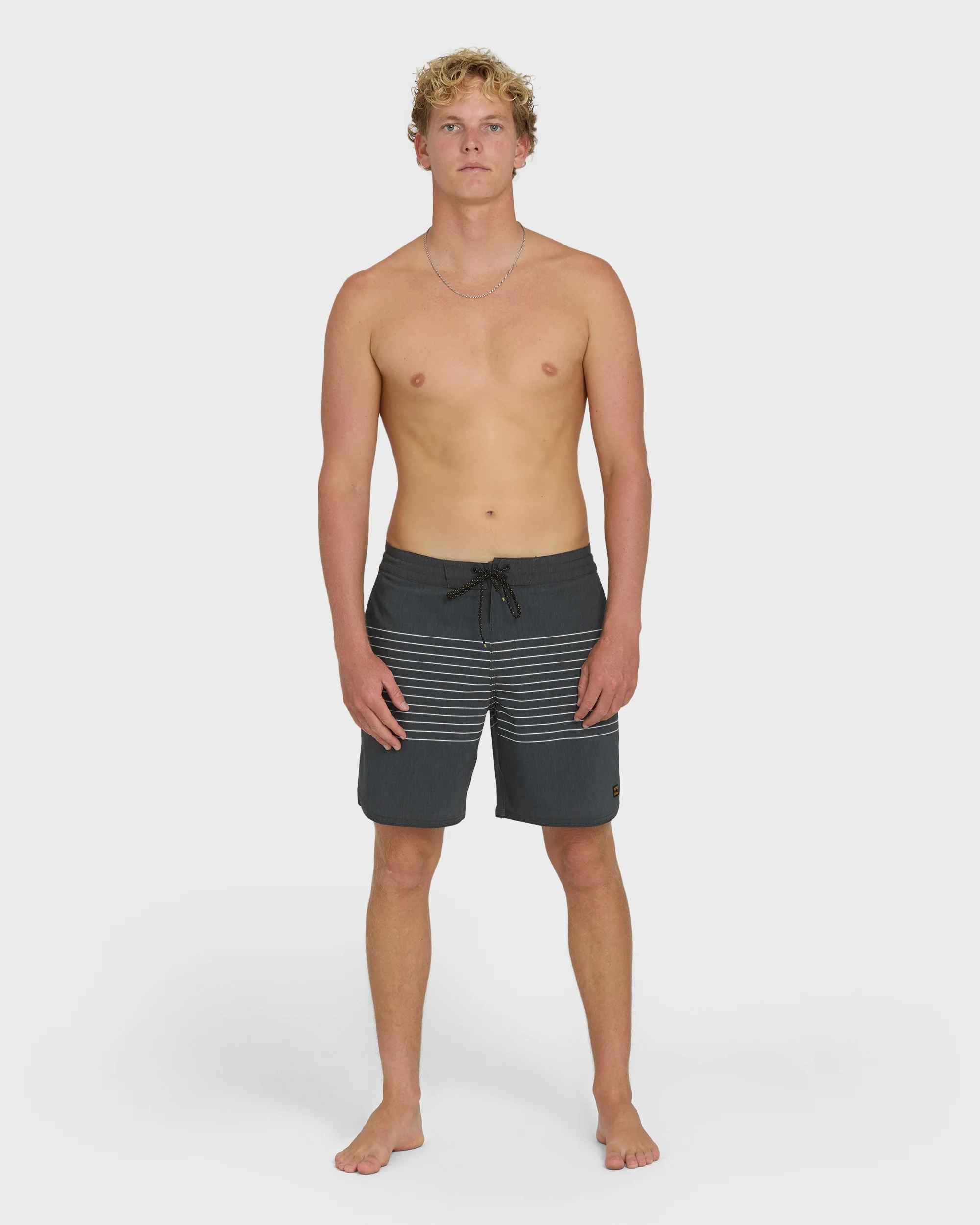 73 Lo Tide 18" Boardshorts - Black - Image 4