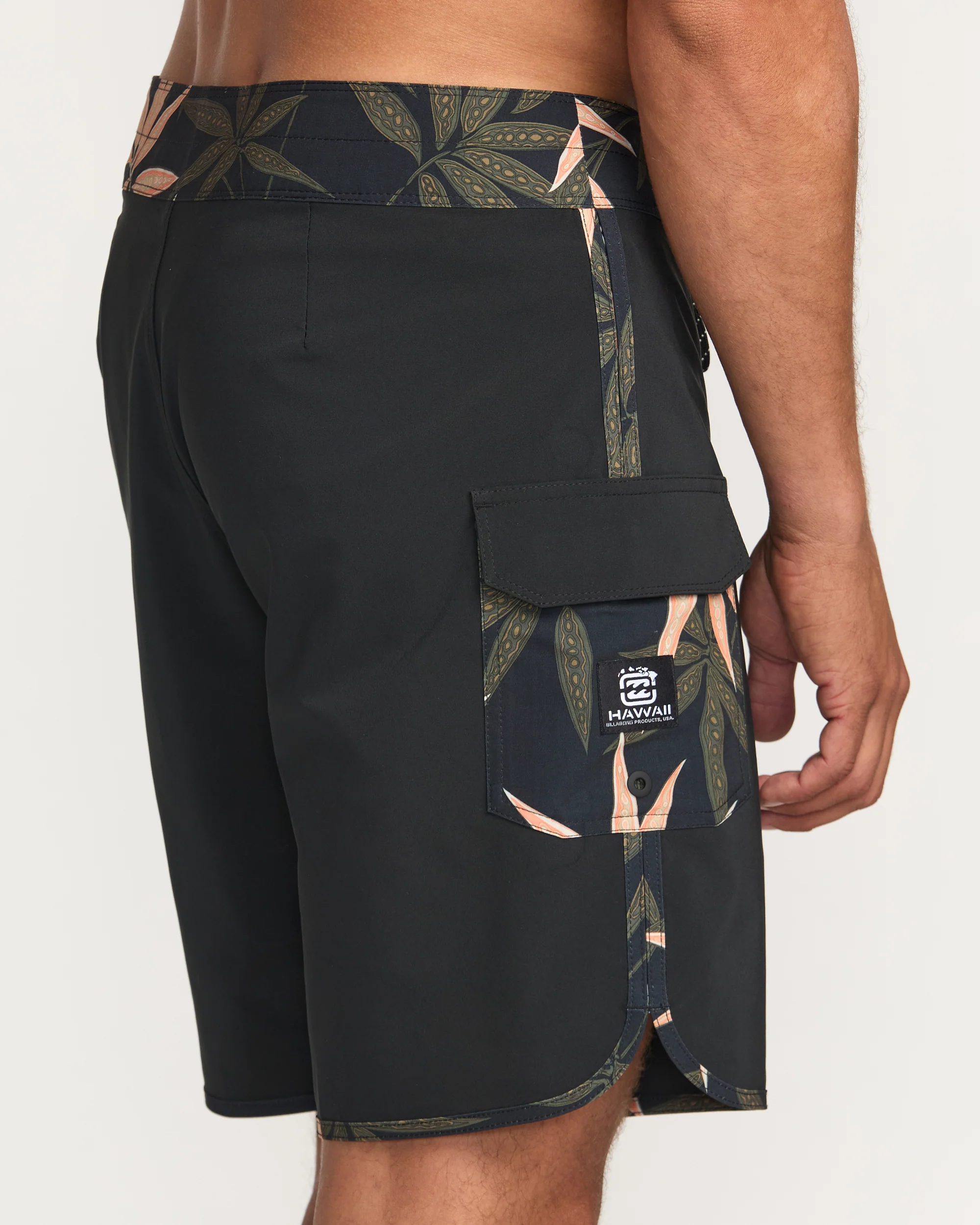 73 Hi Pro Performance 18" Boardshorts - Stealth - Image 5