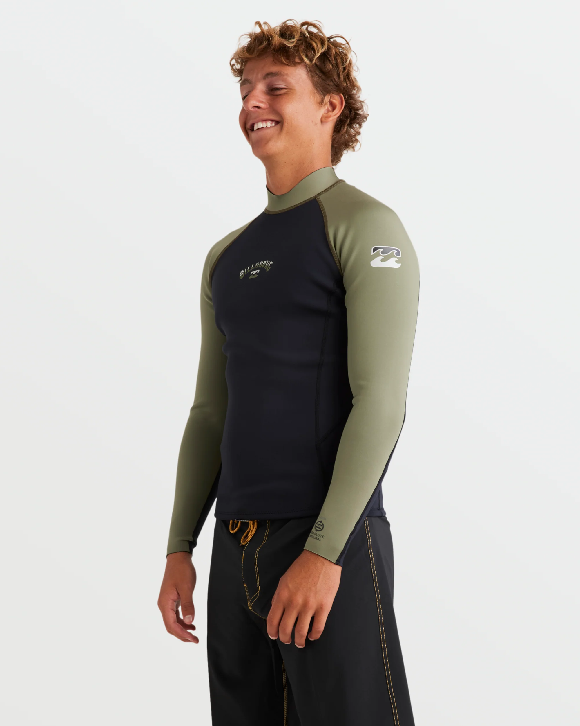 1mm Absolute Natural Long Sleeve Jacket - Military - Image 9
