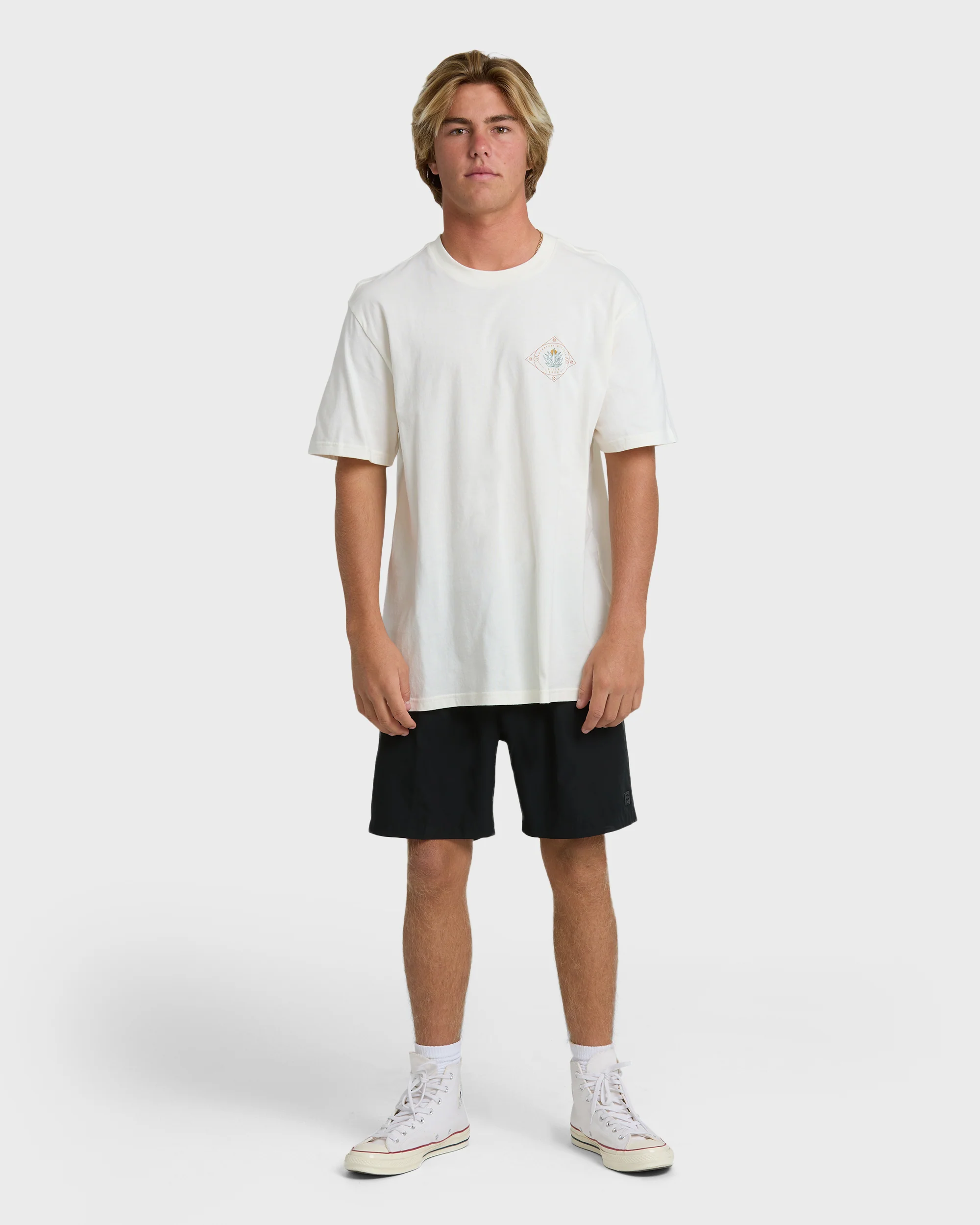 Agave Adiv Premium Short Sleeve T-Shirt - Off White - Image 4