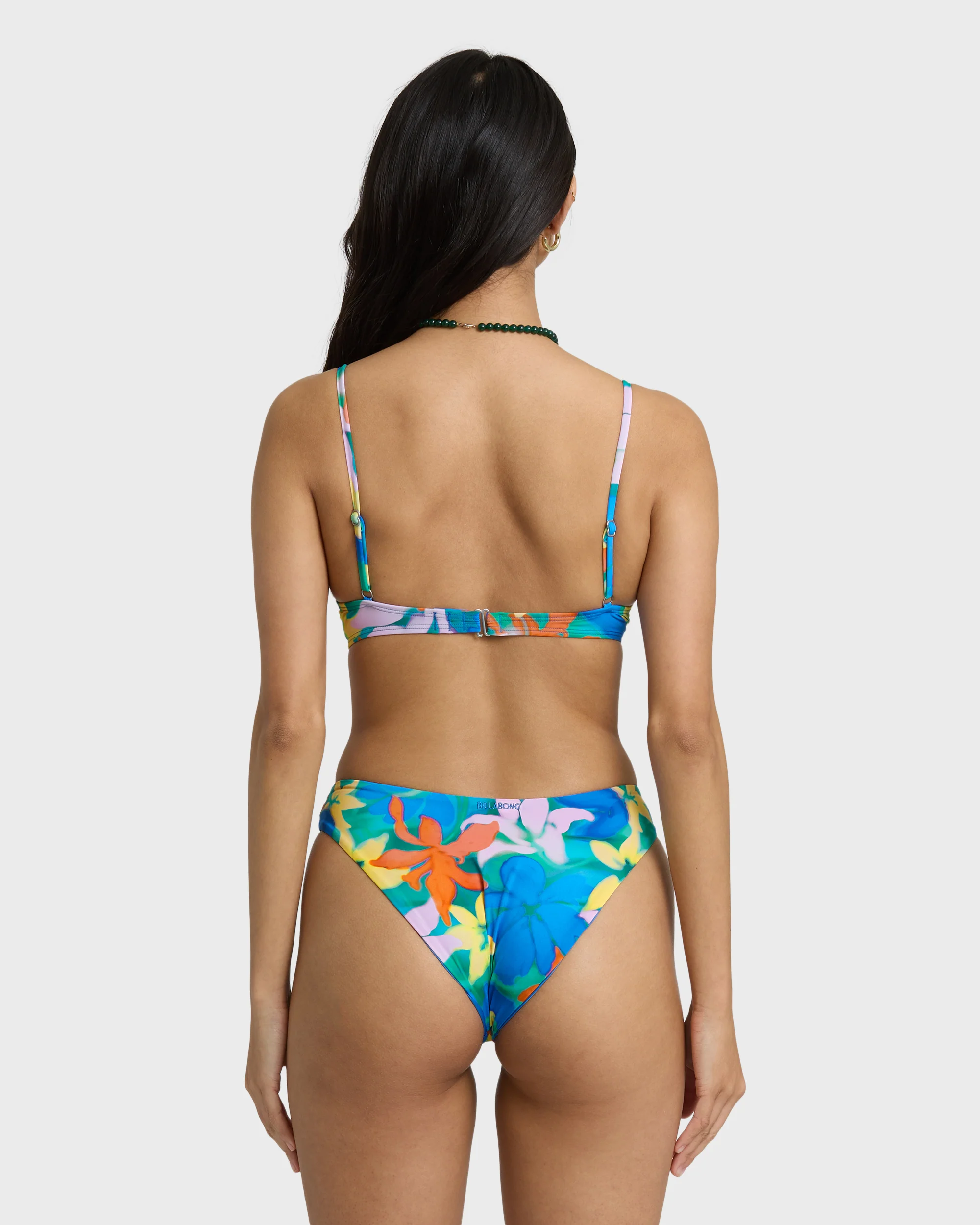 Agua Flores Leah Underwire Bikini Top - Blue Multi - Image 2