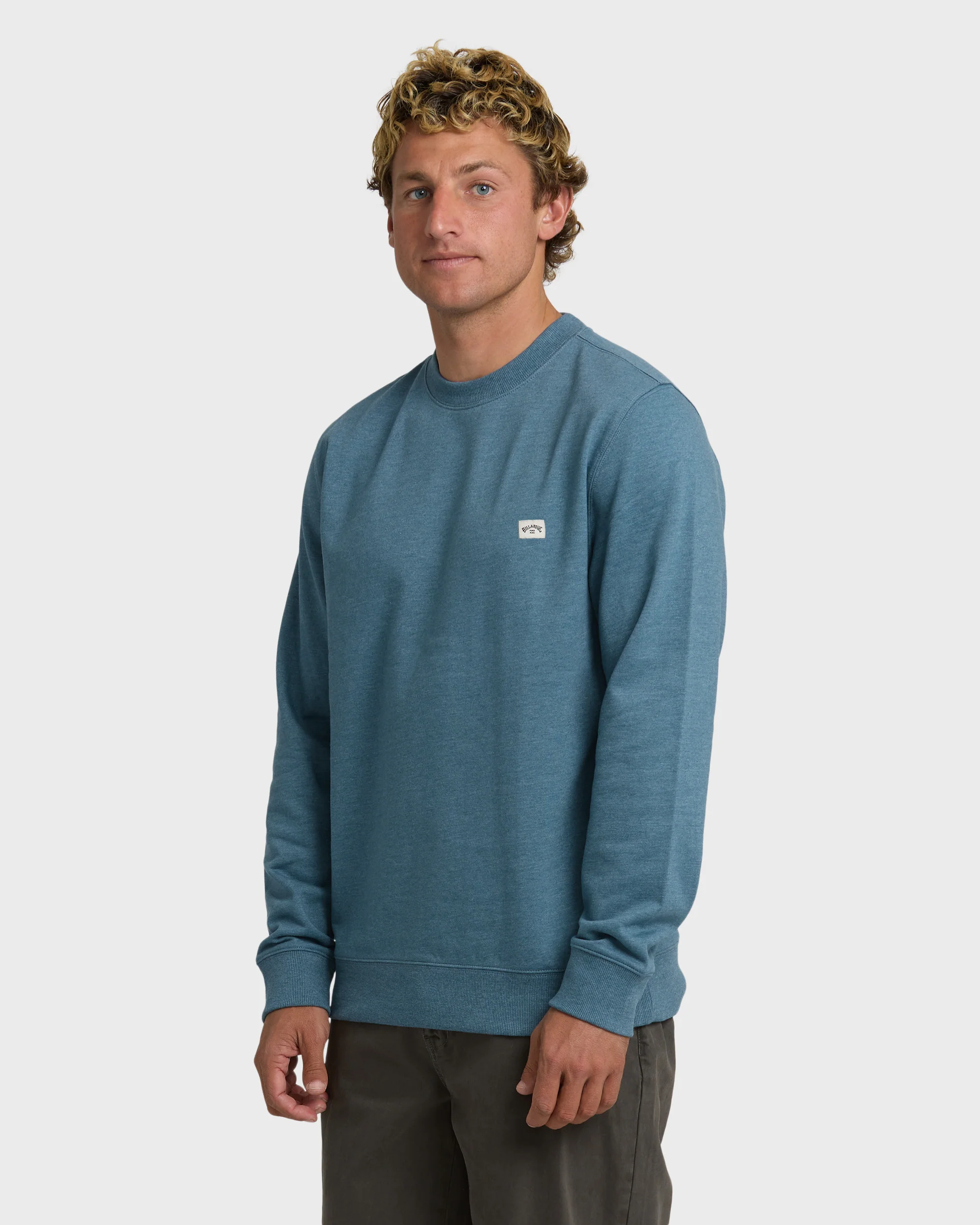All Day Crewneck Sweatshirt - Real Teal - Image 3