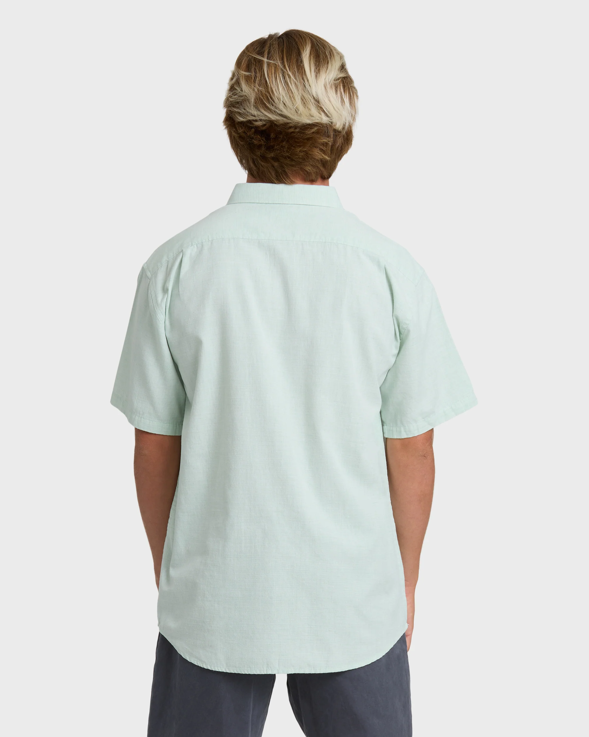 All Day Short Sleeve Shirt - Granite Green - Image 2
