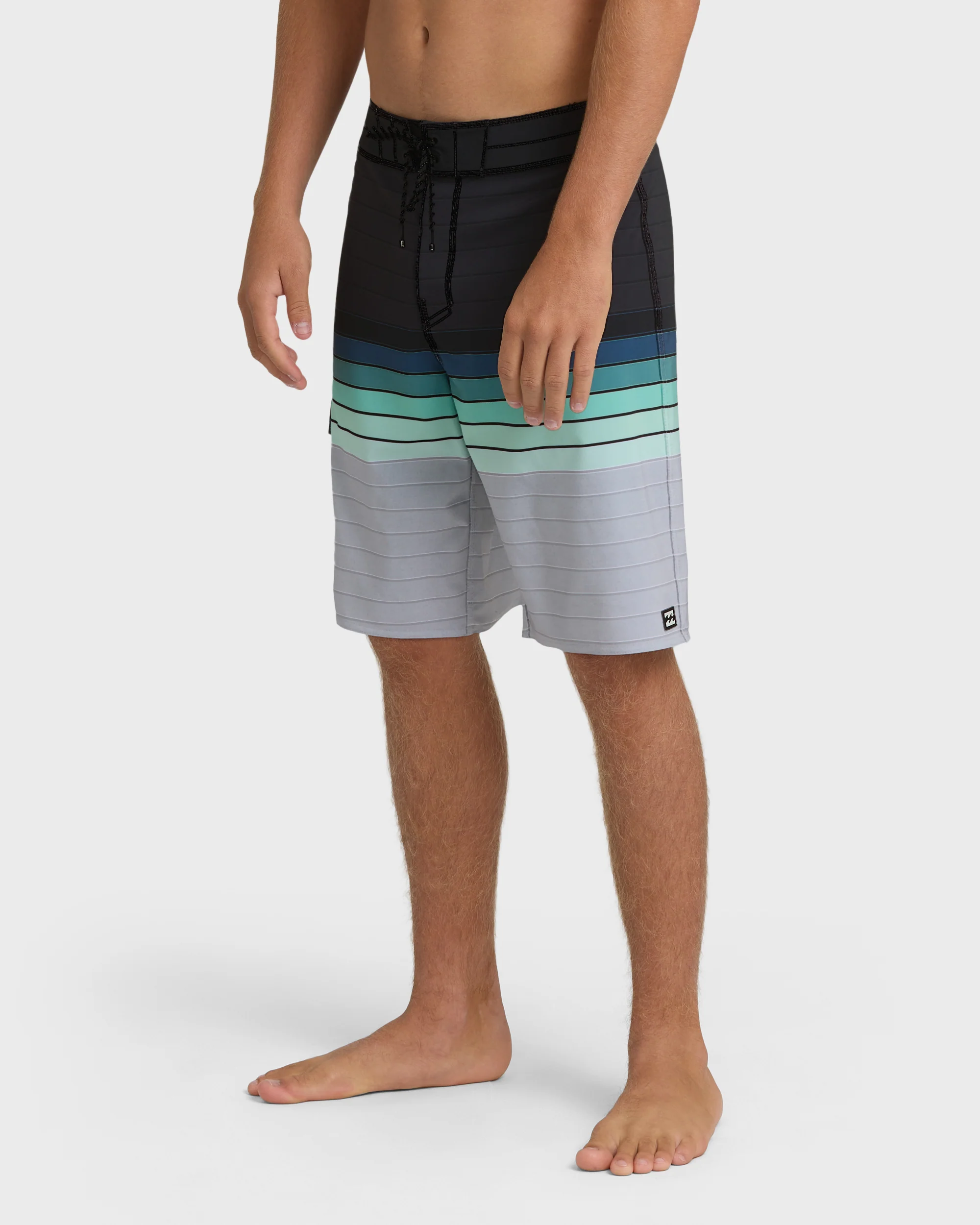All Day Stripe 20" Pro Boardshorts - Medium Indigo Multi - Medium Indigo - Image 3