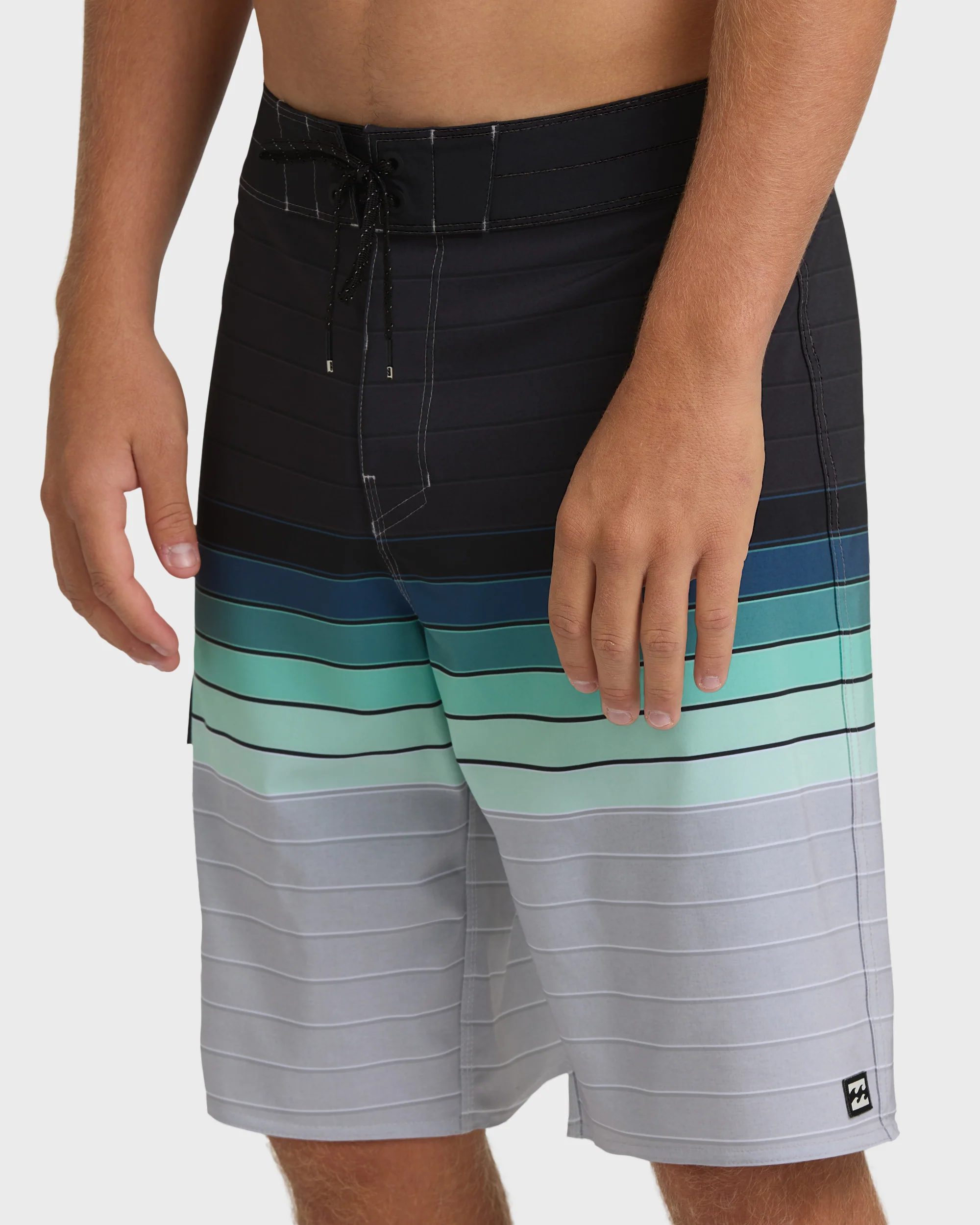 All Day Stripe 20" Pro Boardshorts - Medium Indigo Multi - Medium Indigo - Image 5