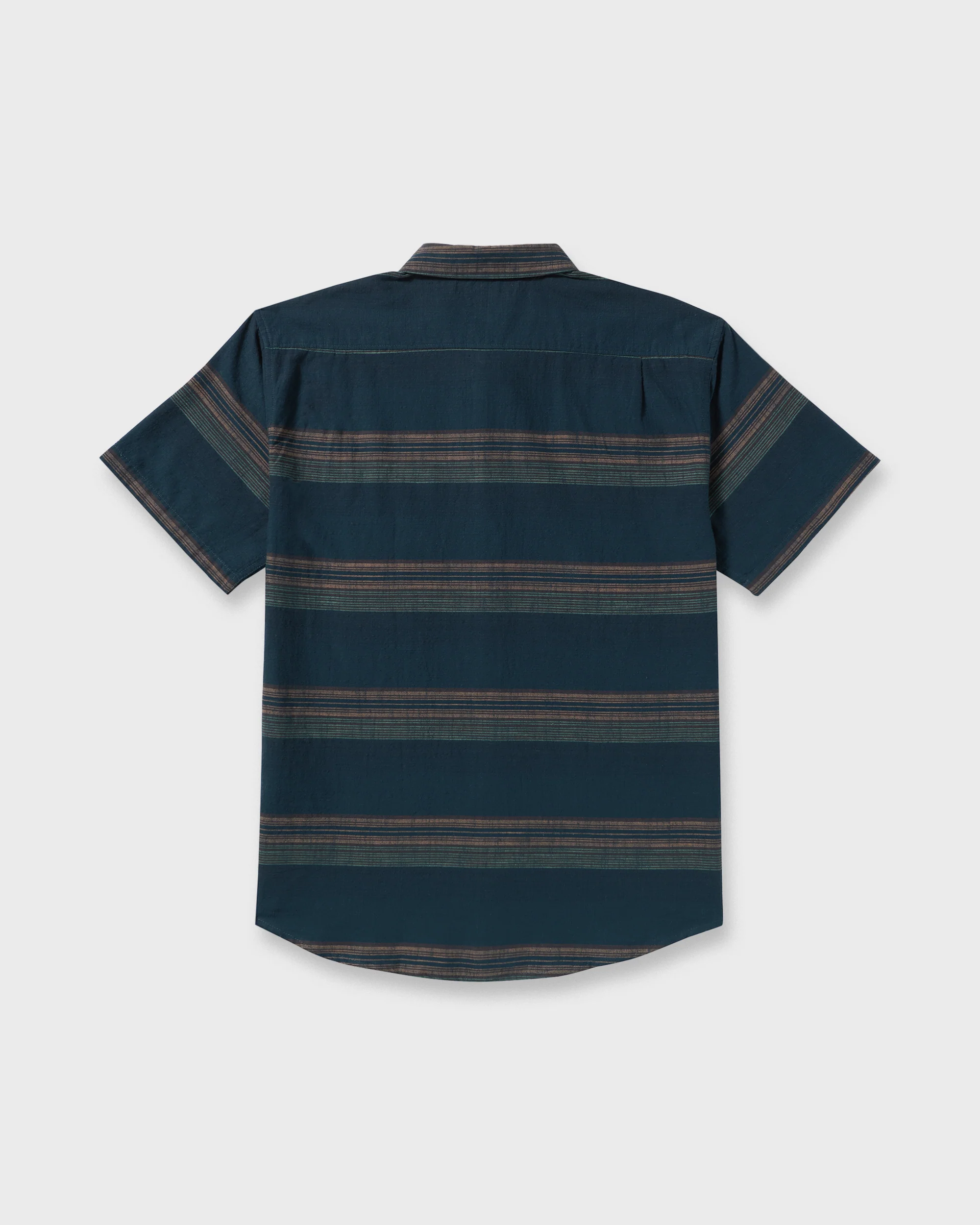 All Day Stripe Short Sleeve Shirt - Midnight - Image 7