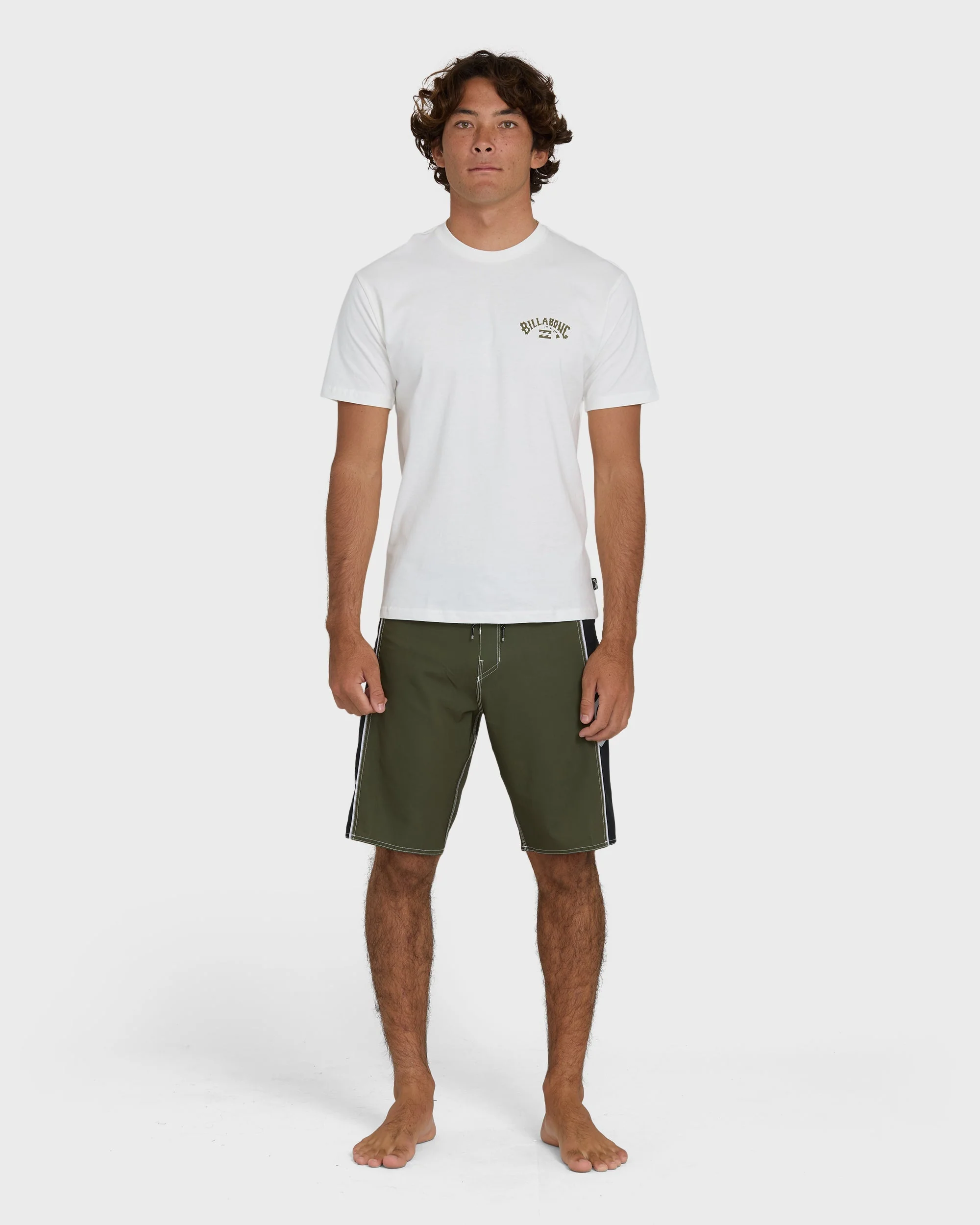 Arch Hi Regular Short Sleeve T-Shirt - Off White - Image 3