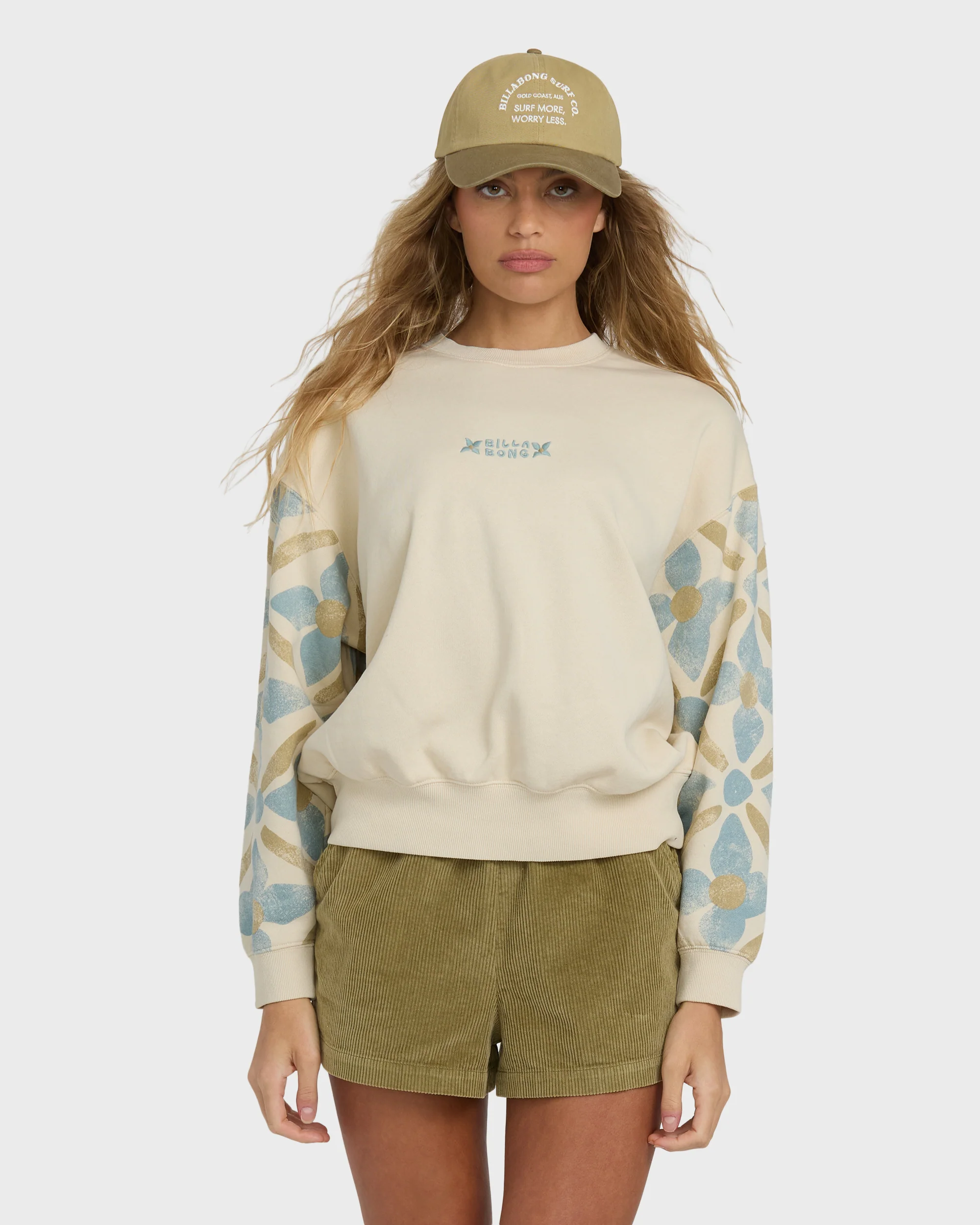Atlas Tide Kendal Crewneck Sweatshirt - Whitecap - Image 5