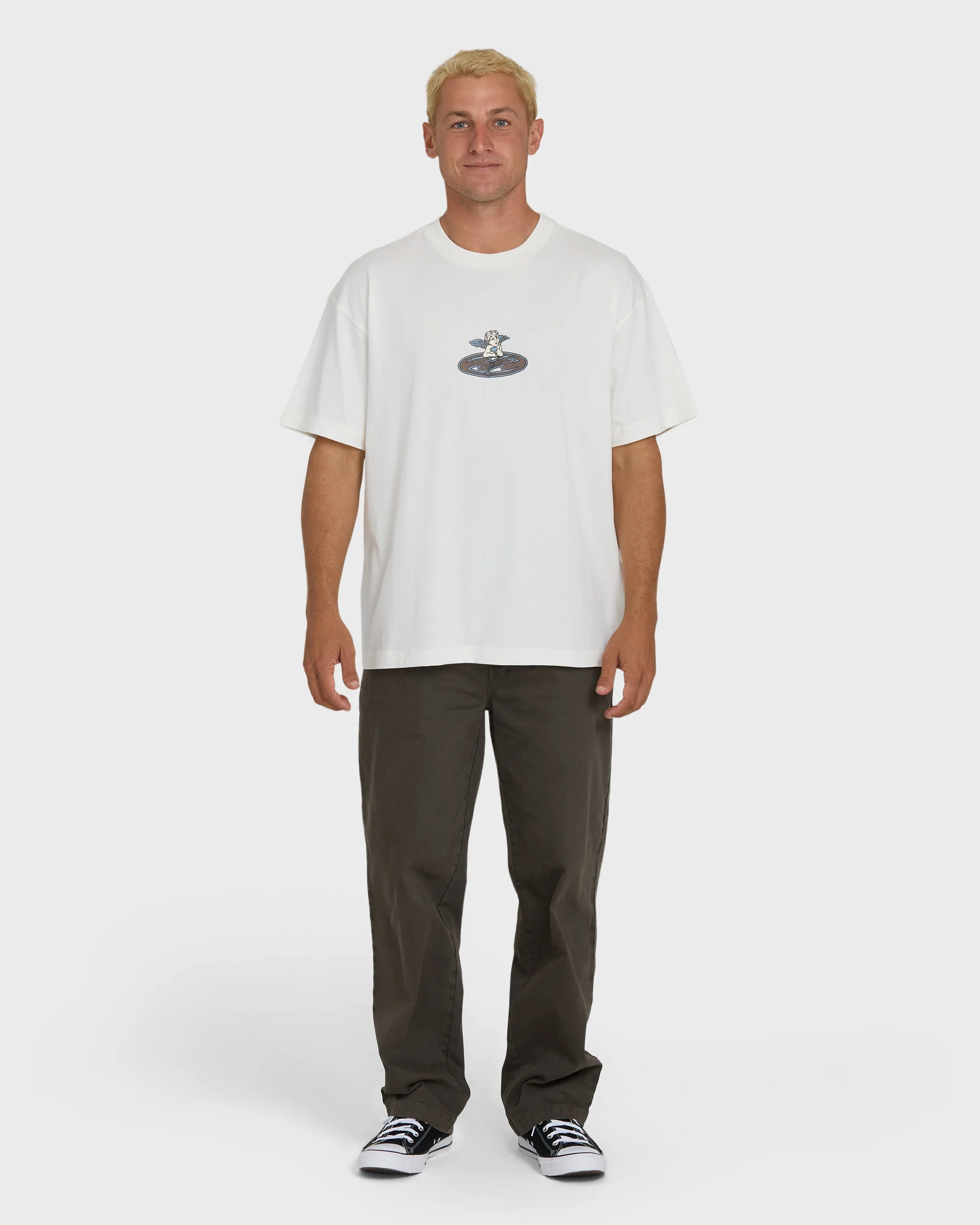 Bad Dog Cherub OG Knit Short Sleeve T-Shirt - Off White - Image 4