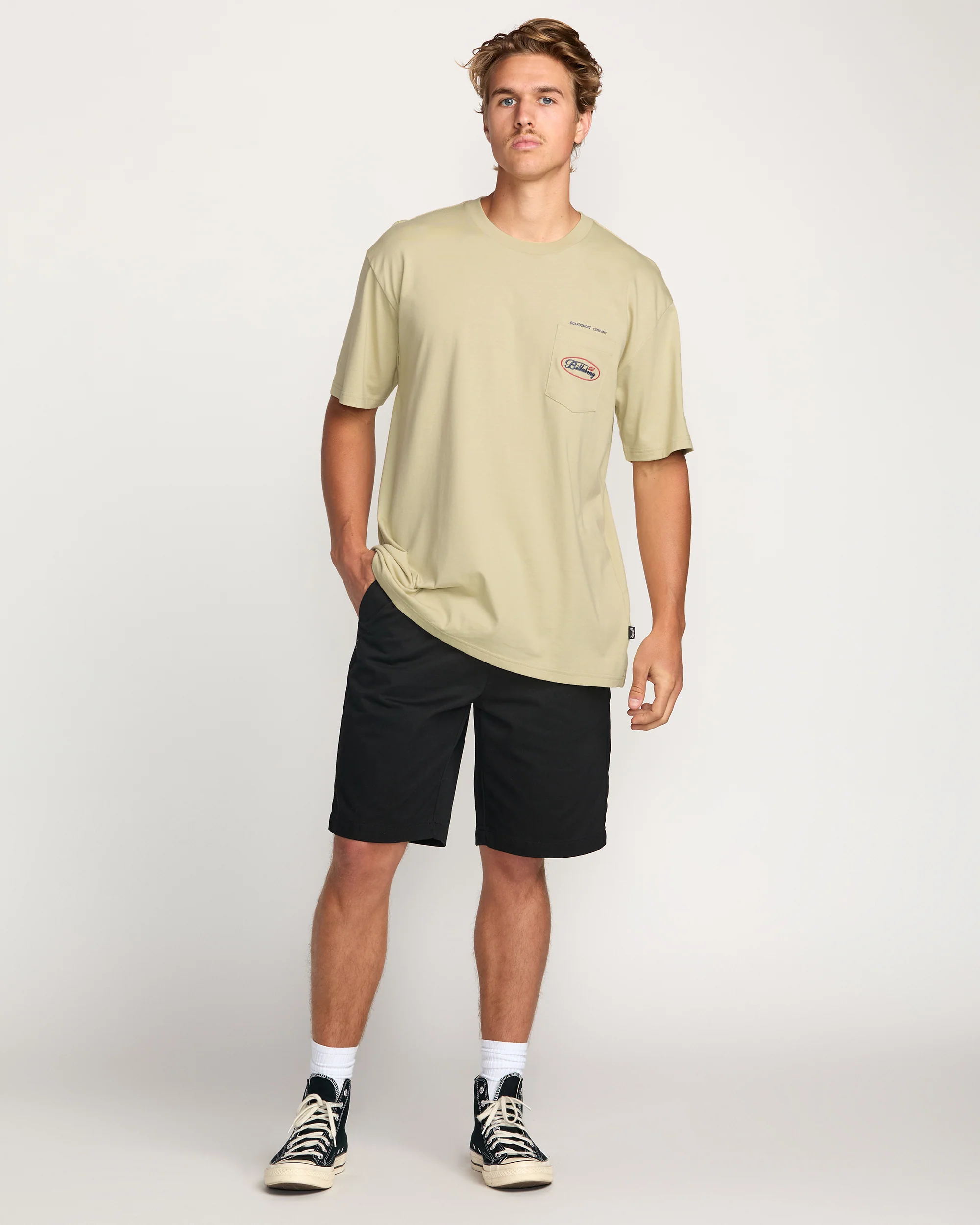 Bad Dog Pocket Regular Tee - Desert - Image 5