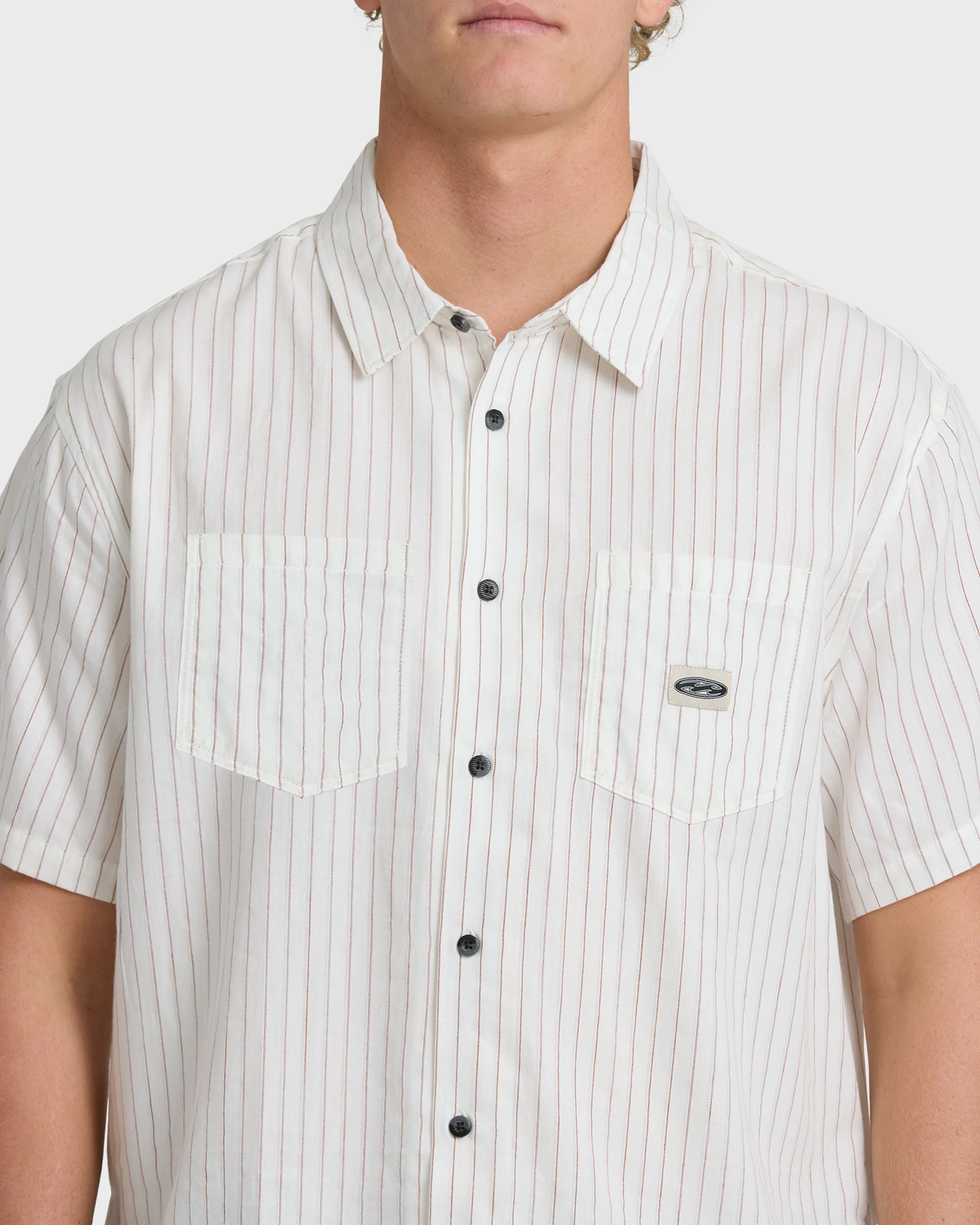 Bad Dog Short Sleeve Shirt - Off White - Image 5