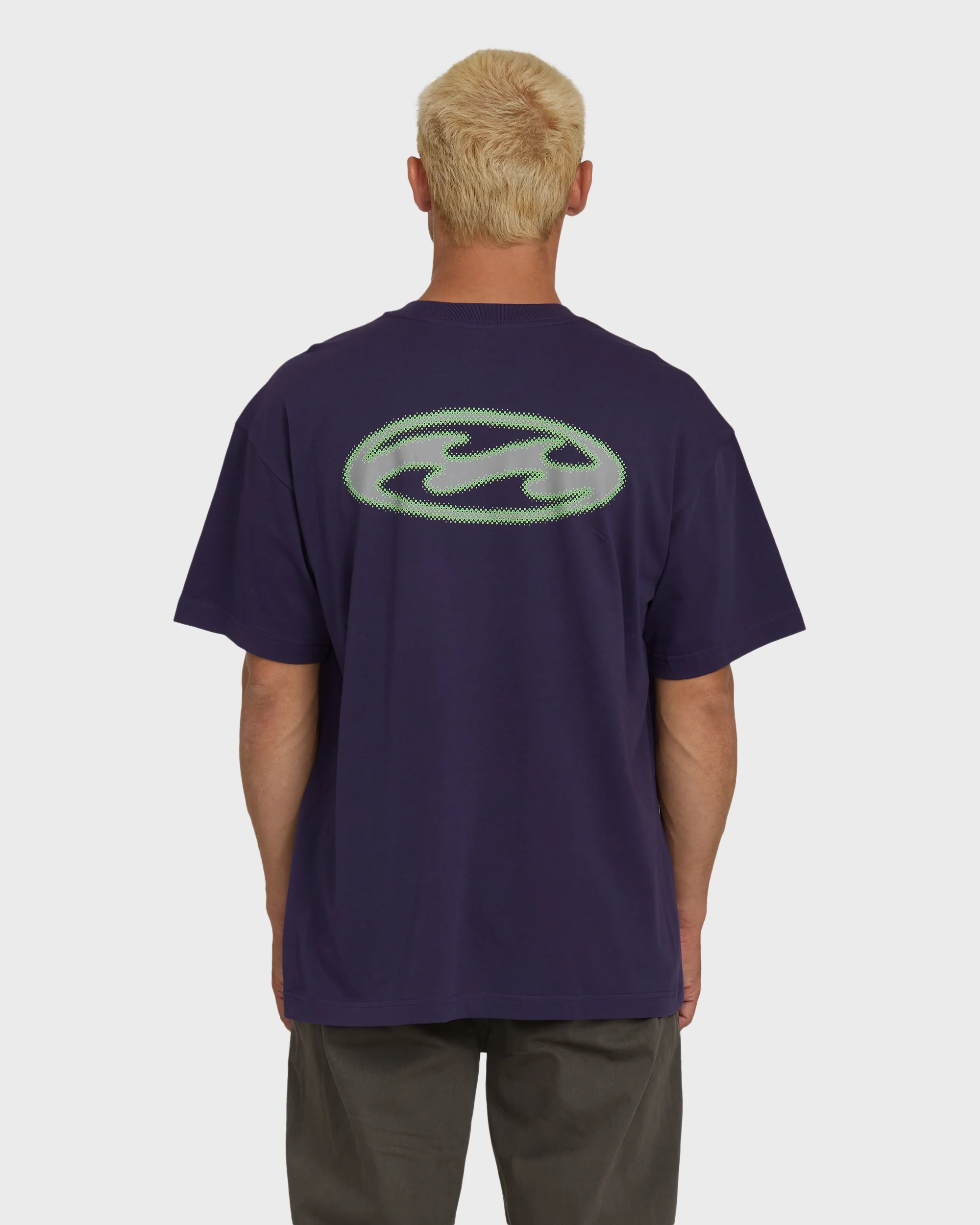 Bad Dog Tonedawg OG Short Sleeve Knit T-Shirt - Purple Velvet - Image 2