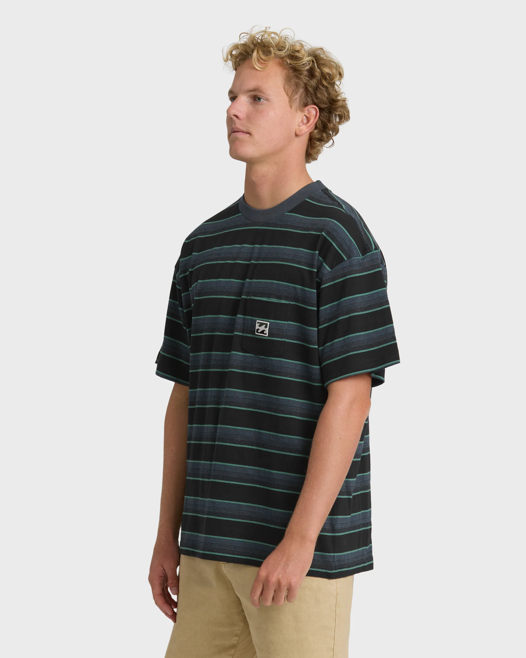 Baxter Crew Short Sleeve T-Shirt - Black - Image 4