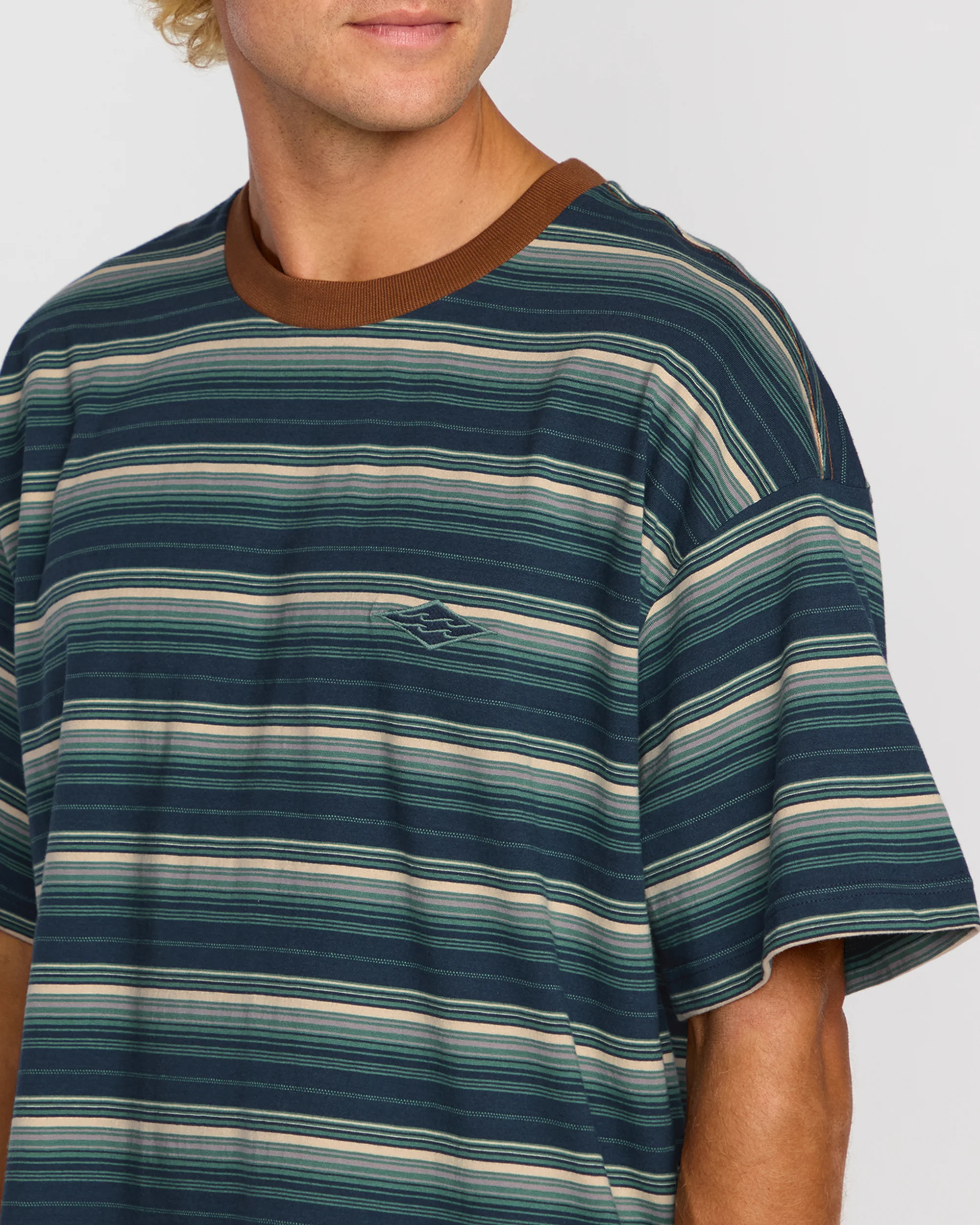 Baxter Short Sleeve T-Shirt - Midnight Blue - Image 3