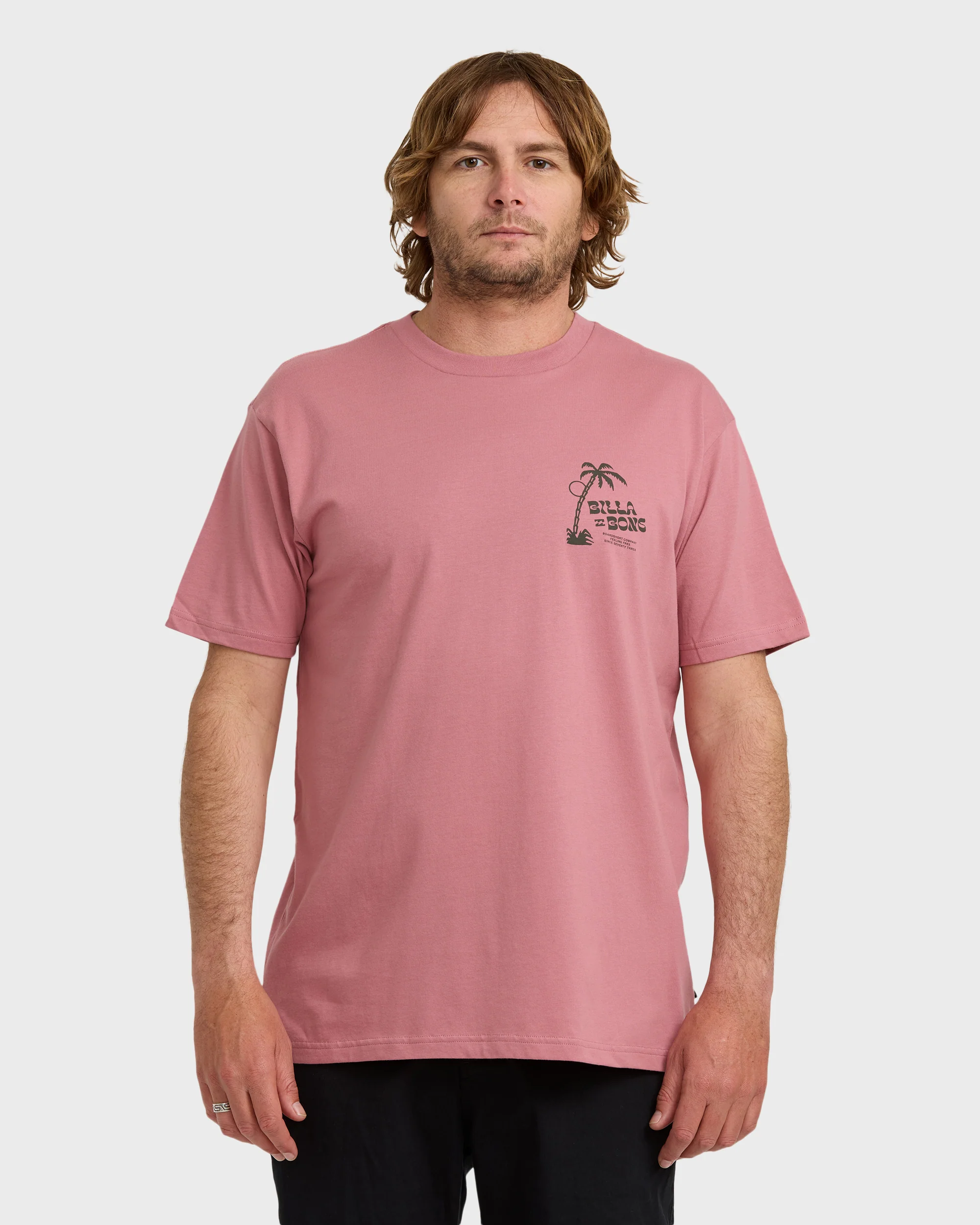 Beach Bar Premium Short Sleeve T-Shirt - Dusty Rose - Image 2