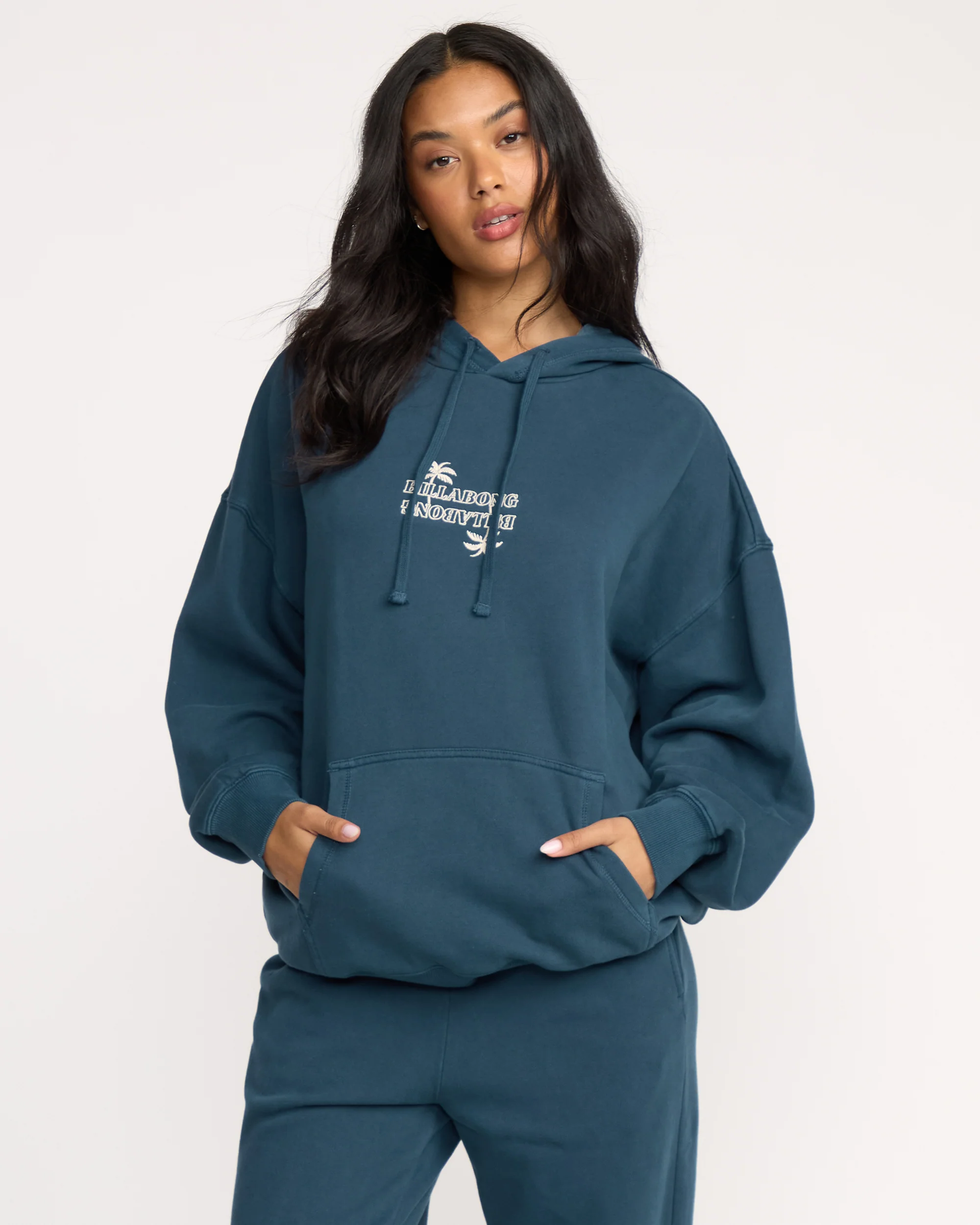 Best Wishes Hoodie - Navy - Image 2