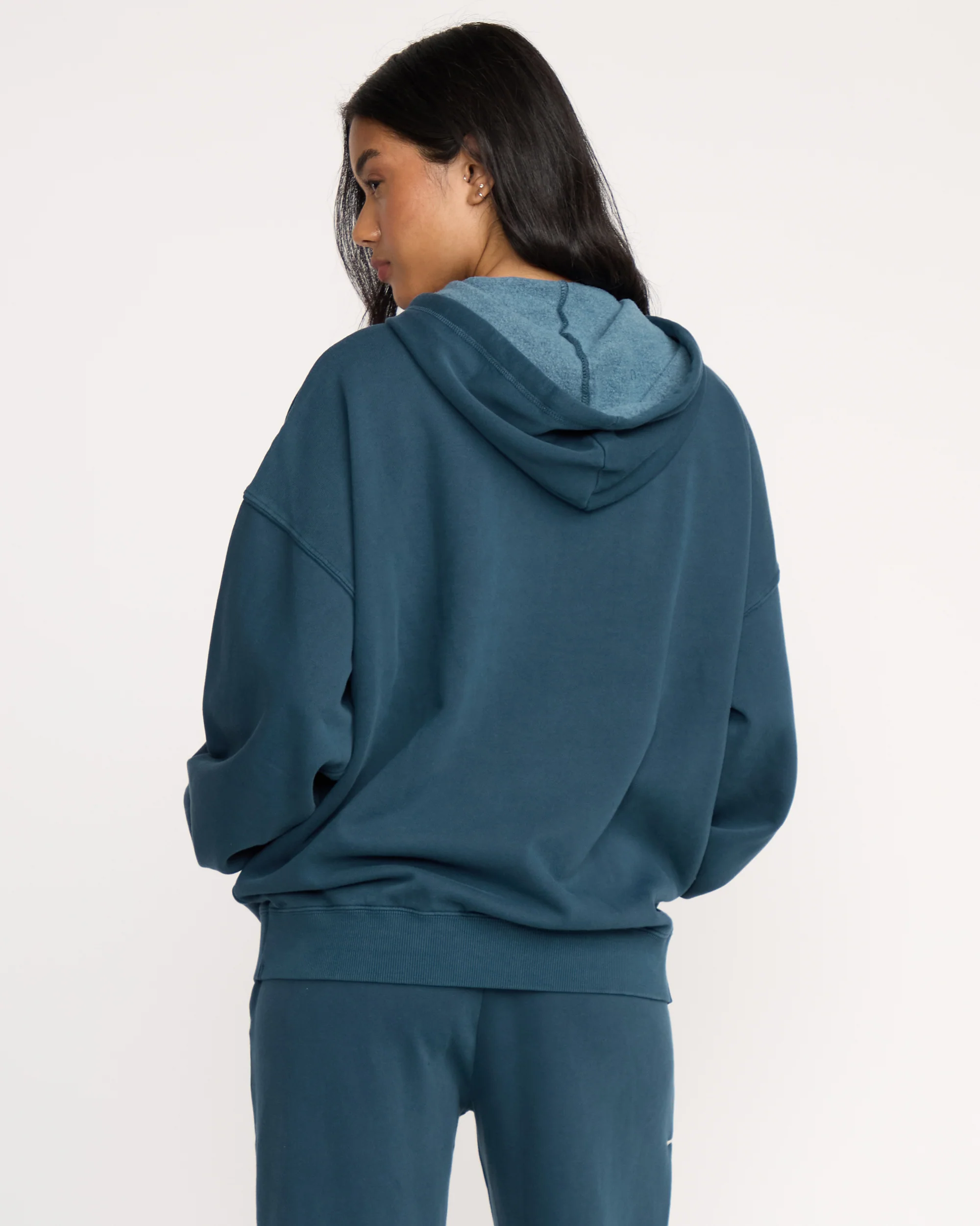 Best Wishes Hoodie - Navy - Image 3