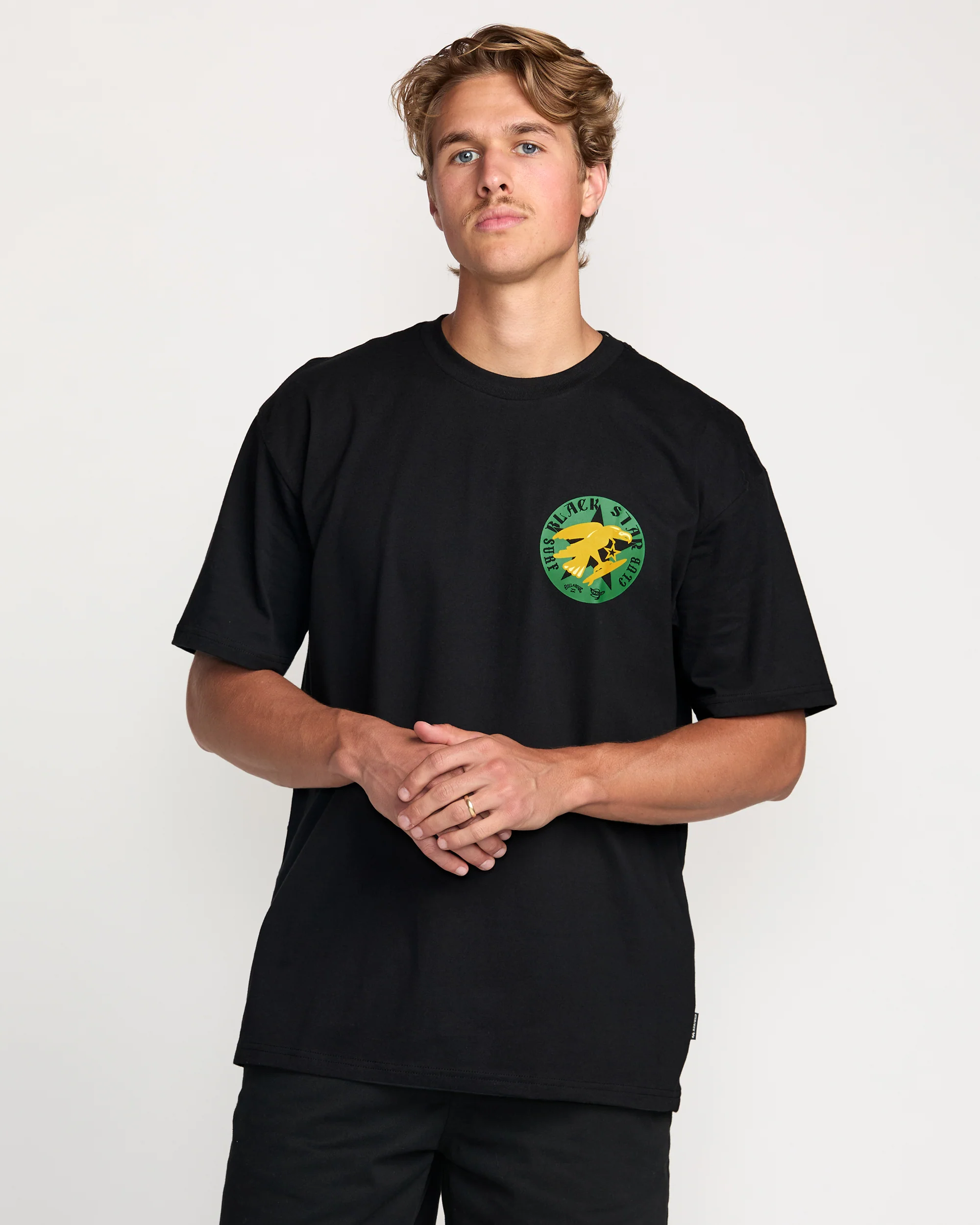 Billabong x Mami Wata Black Star Regular Tee - Black - Image 3