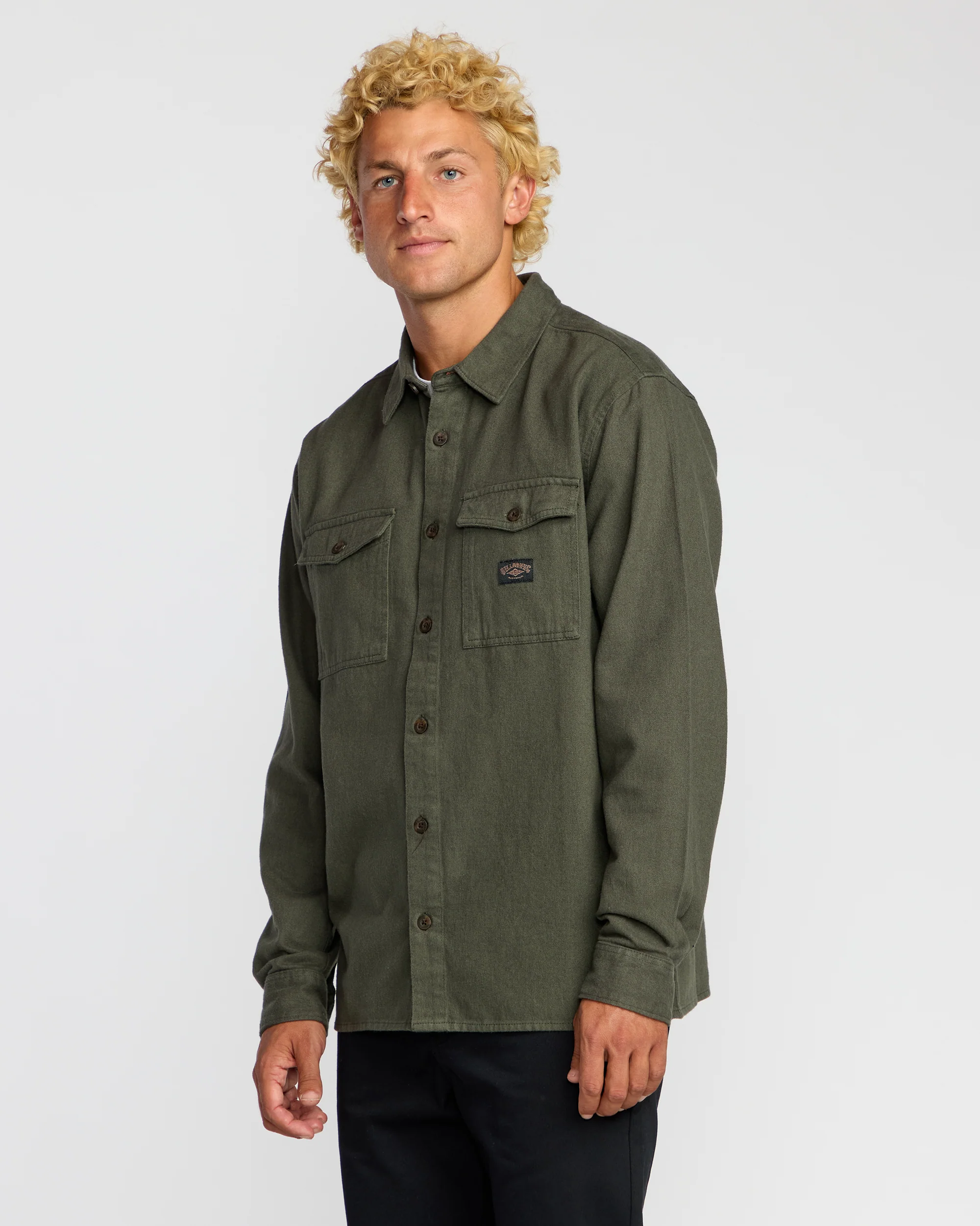 Bong Days Long Sleeve Shirt - Dark Military - Image 4
