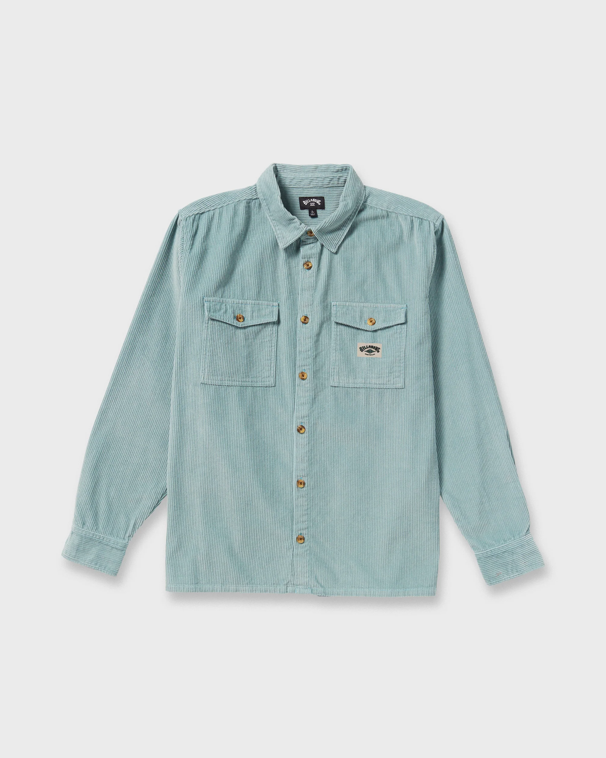 Bong Days Long Sleeve Shirt - Washed Blue - Image 3