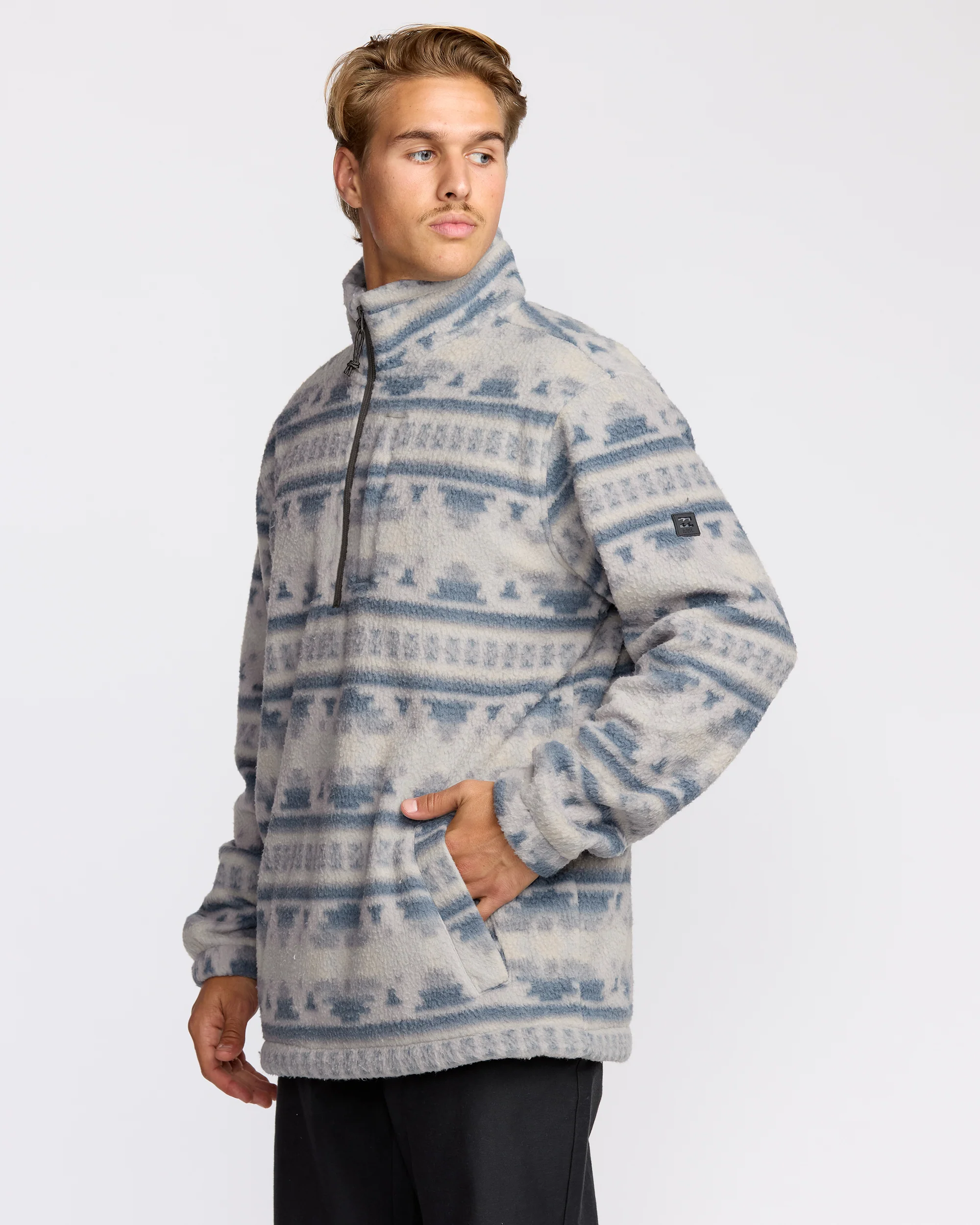 Boundary Mock Sweatshirt - Alloy - Image 4