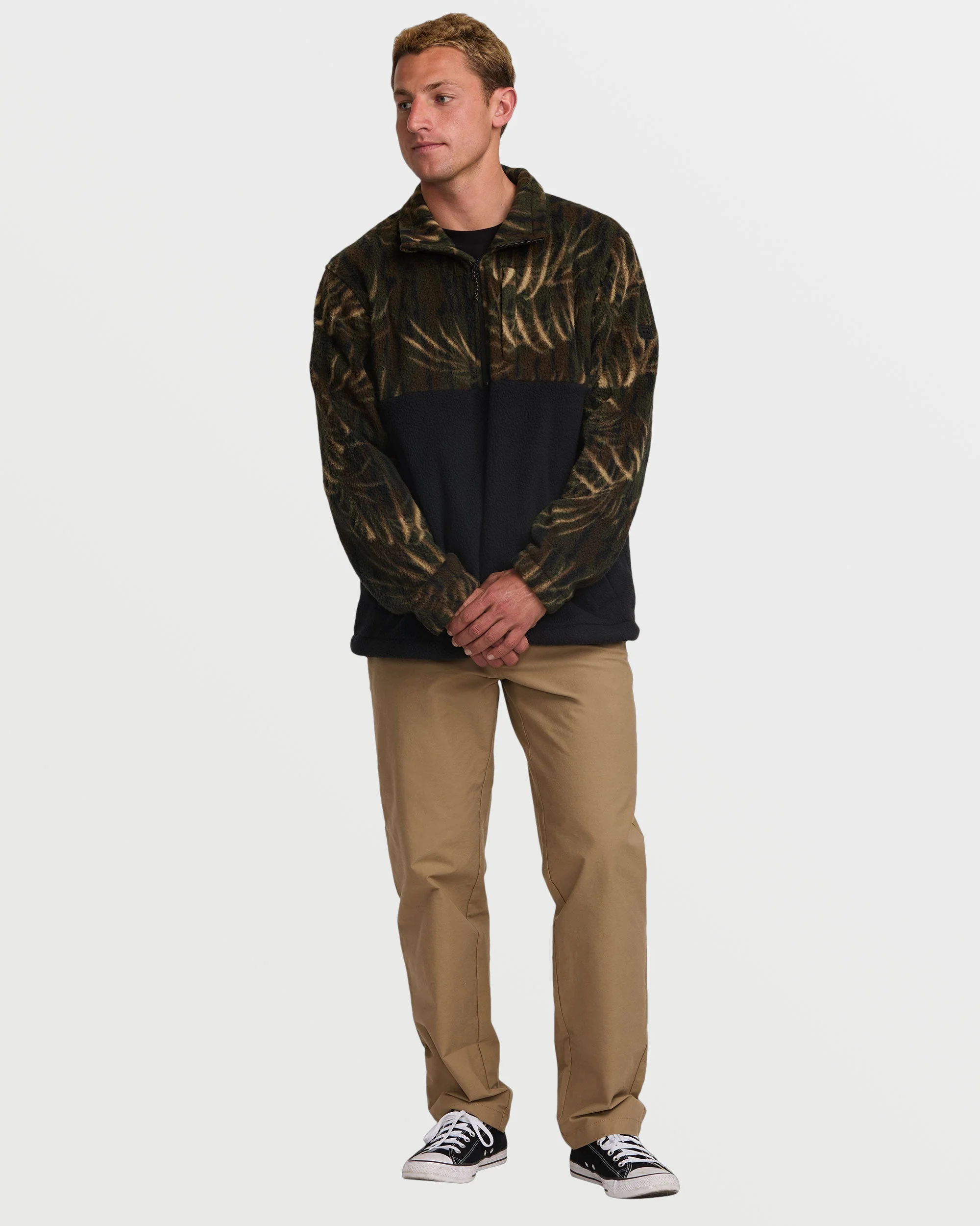 Boundary Mock Sweatshirt - Camo - Image 3