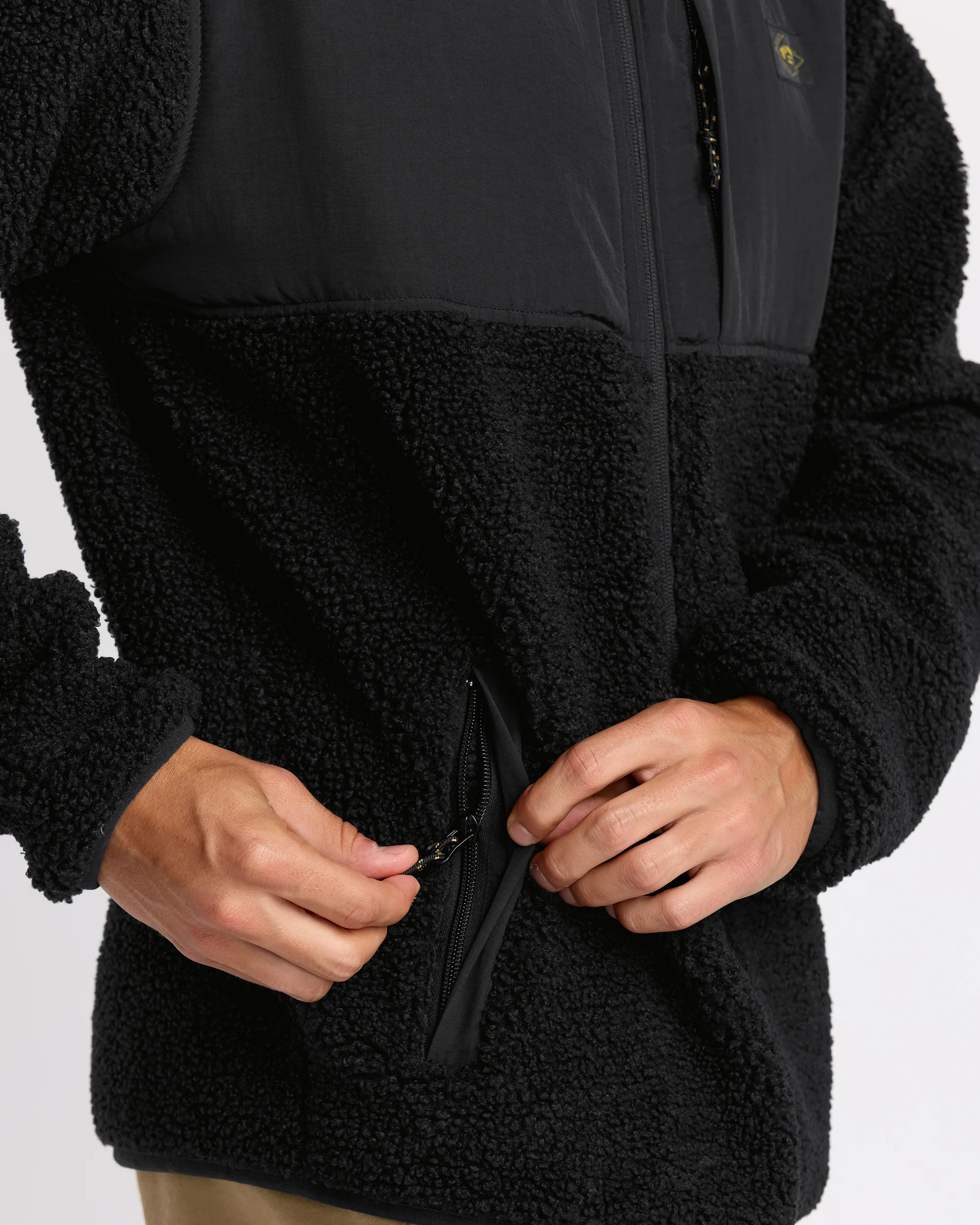 Boundary Summit Zip Sweatshirt - Black - Image 7