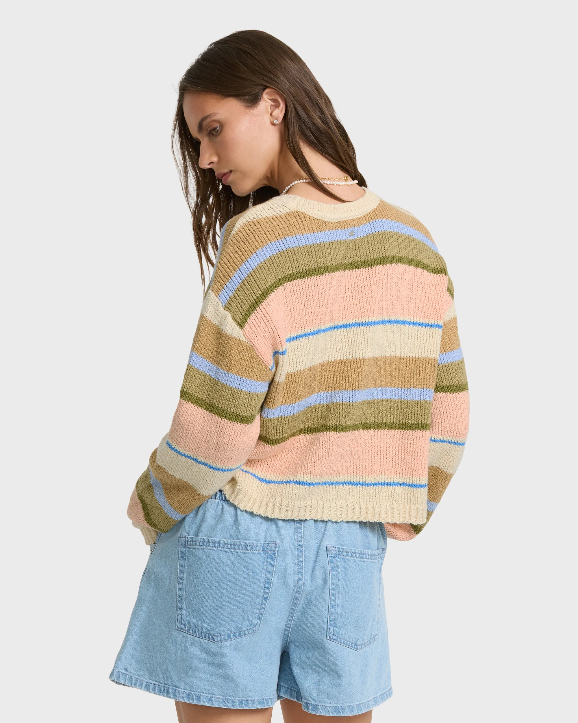 Bright Sol Sweater - Light Peach - Image 4