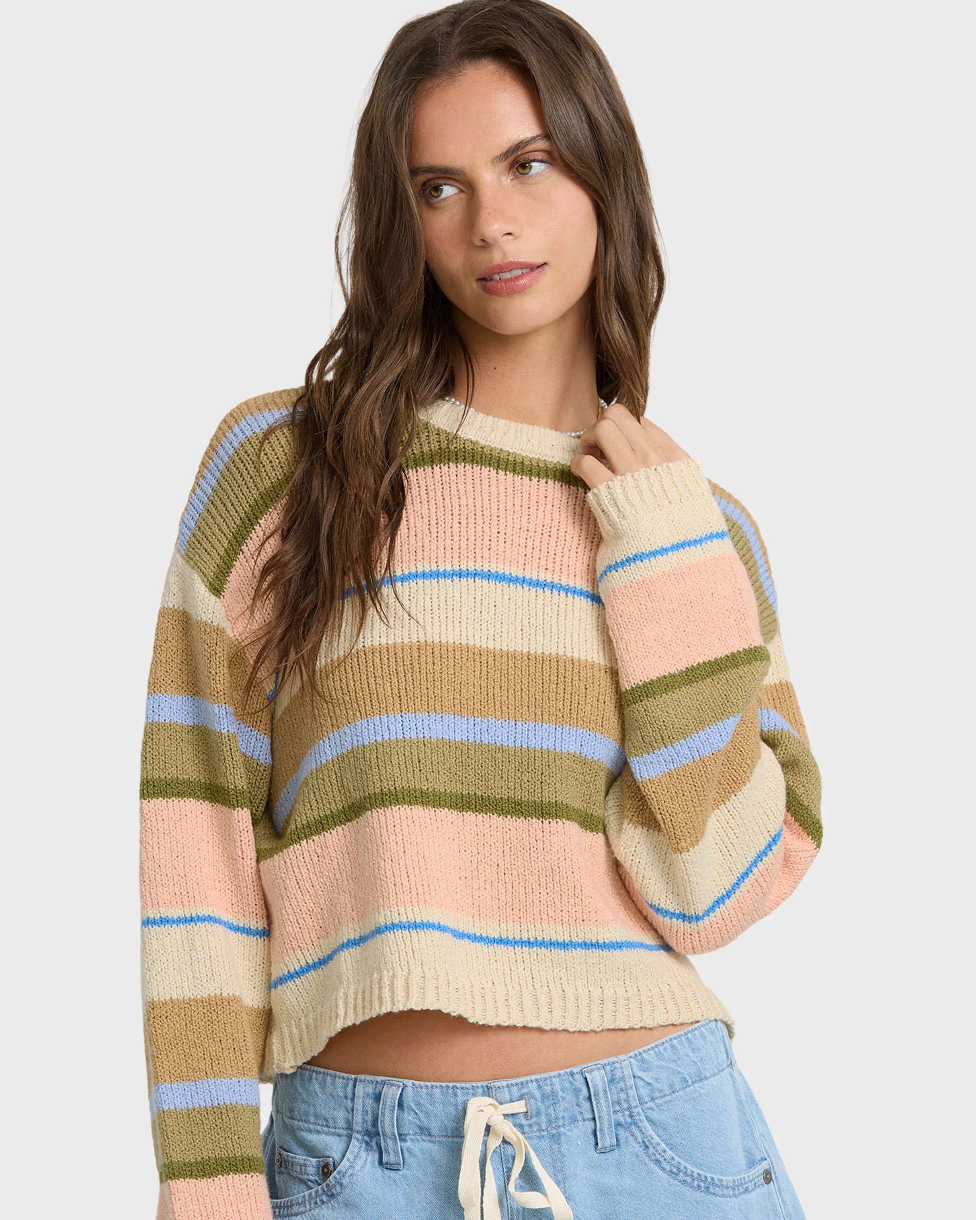 Bright Sol Sweater - Light Peach - Image 5
