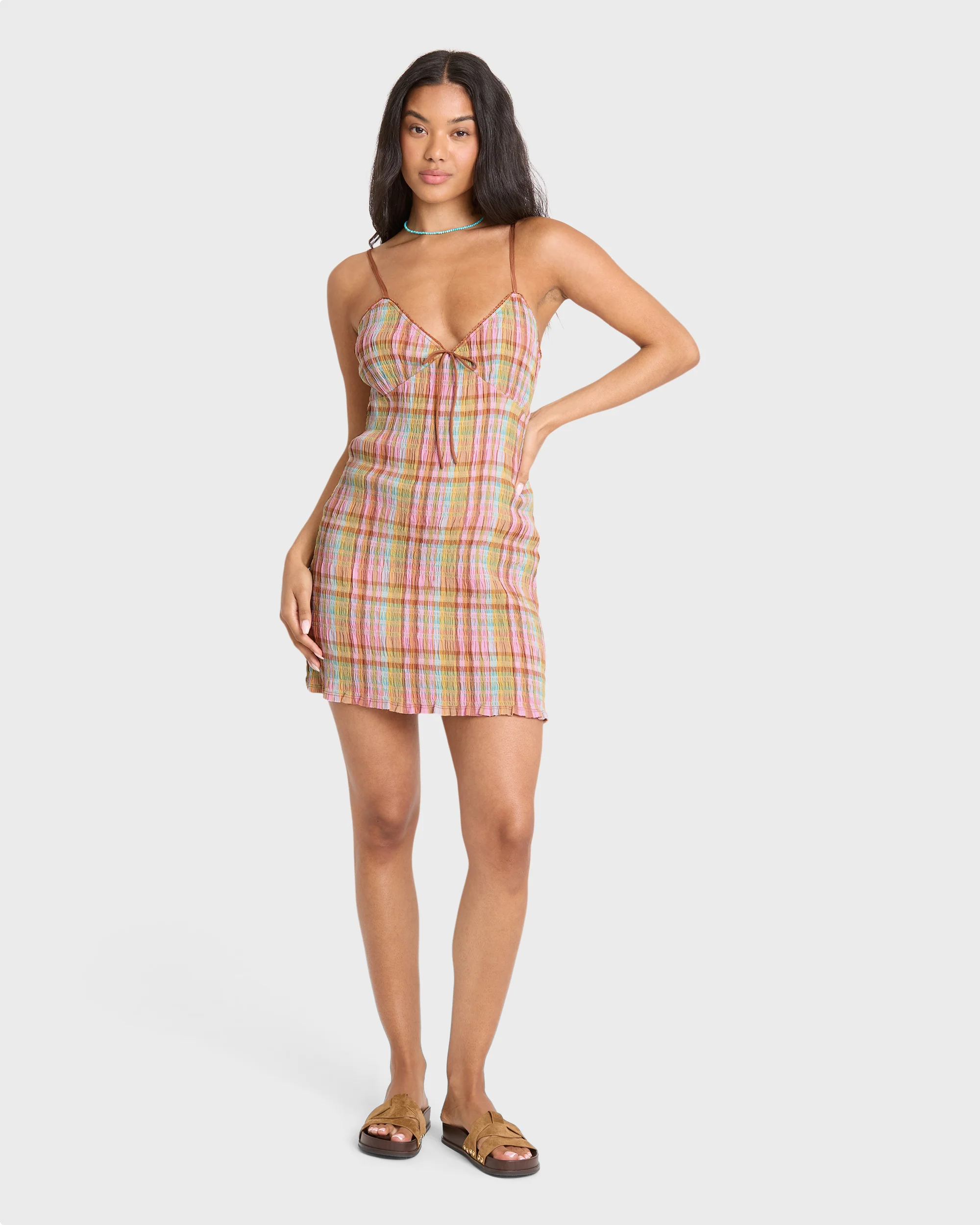 Call Me Mini Dress - Party Pink - Image 4