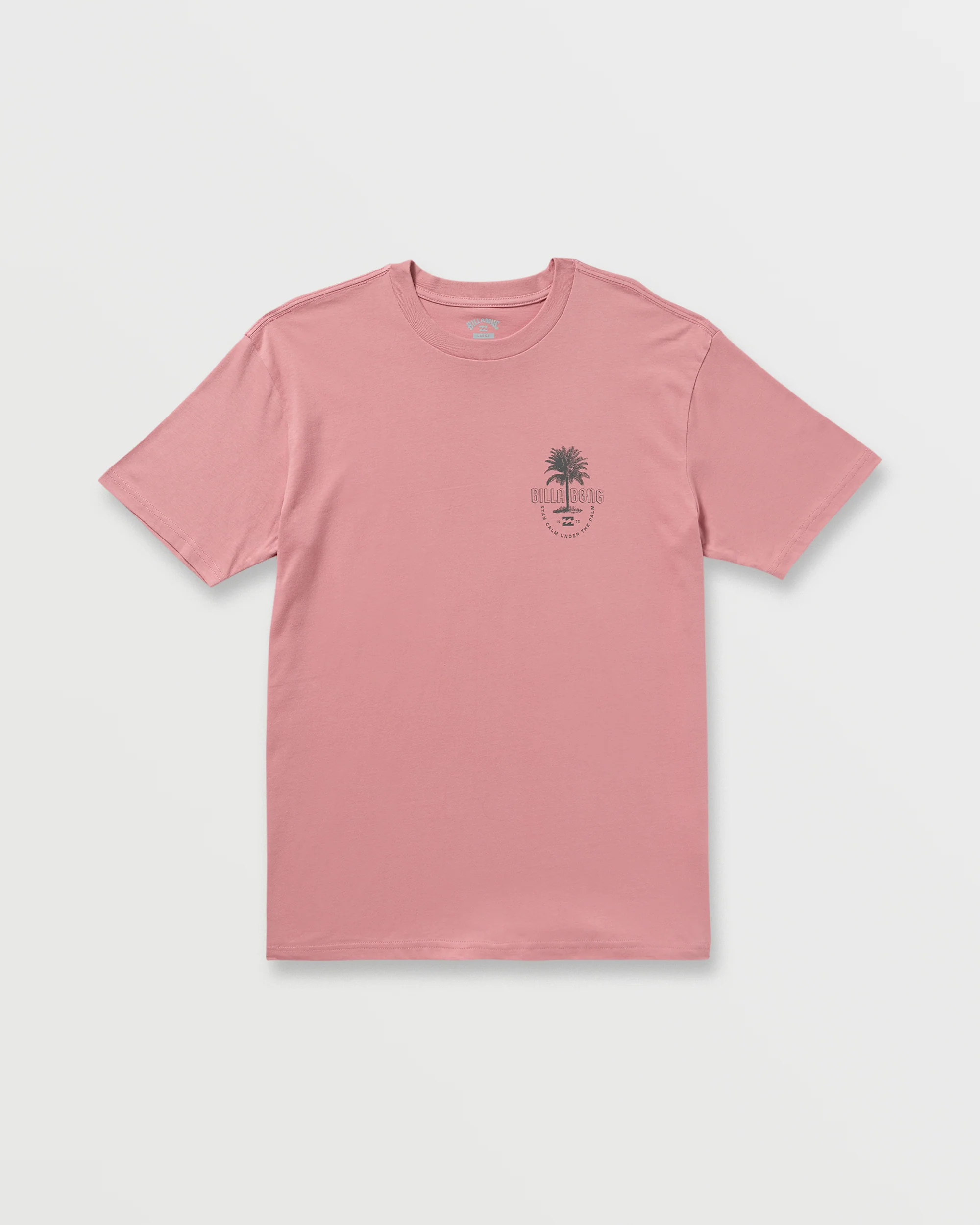 Calm Palm Premium Tee - Dusty Pink - Image 3