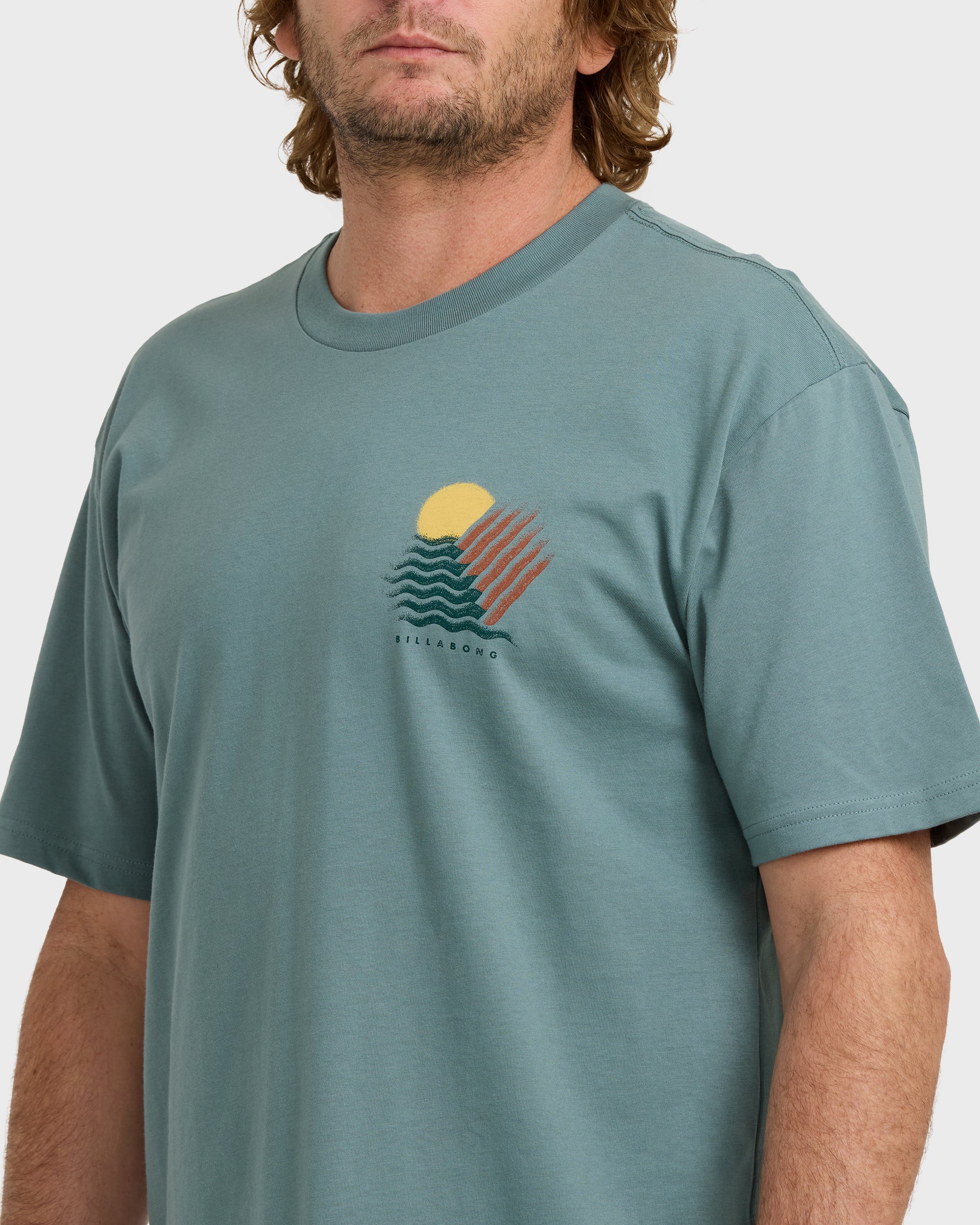 Canyons Regular Short Sleeve T-Shirt - Sea Blue - Image 5