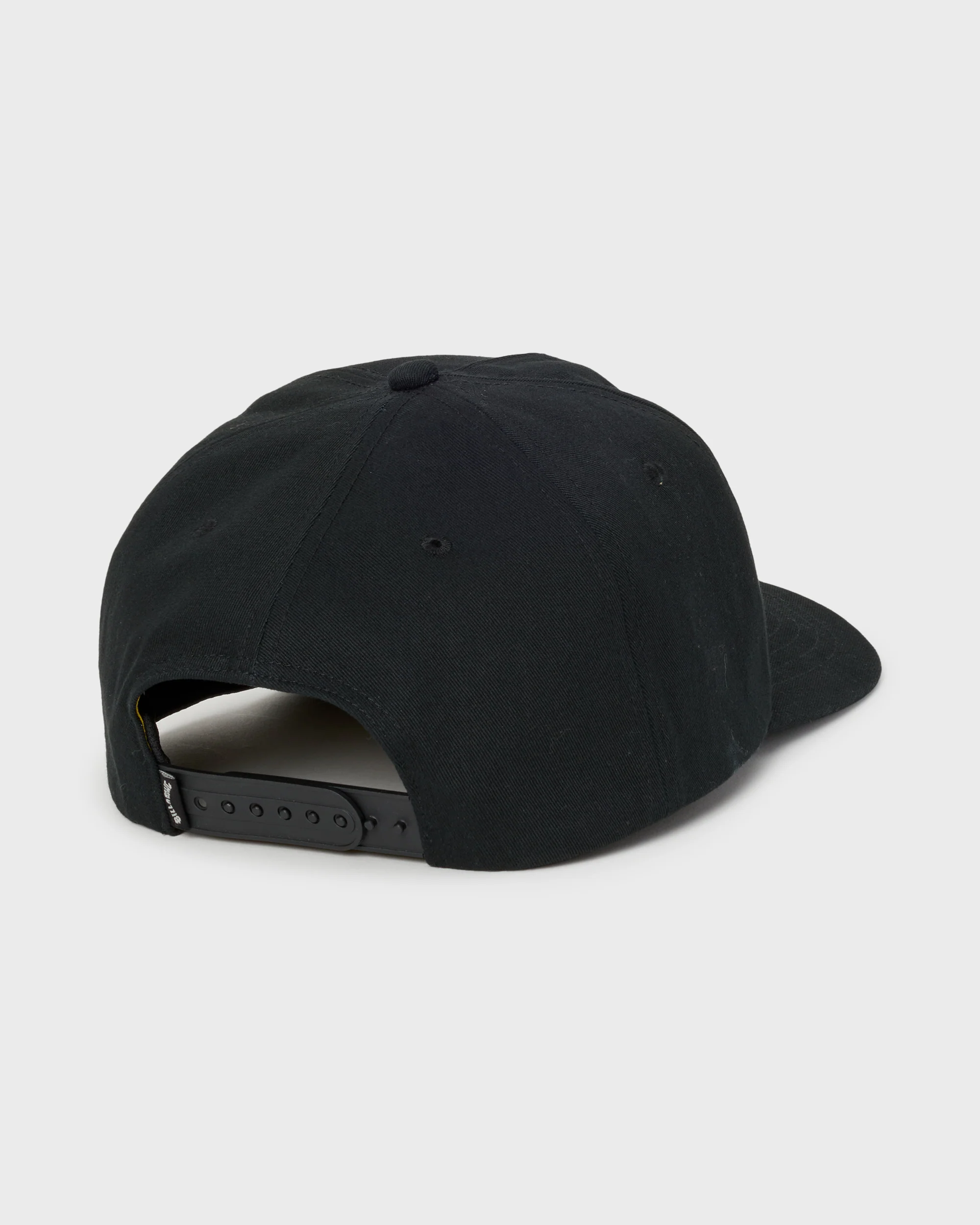 Caution Snapback Hat - Black - Image 4