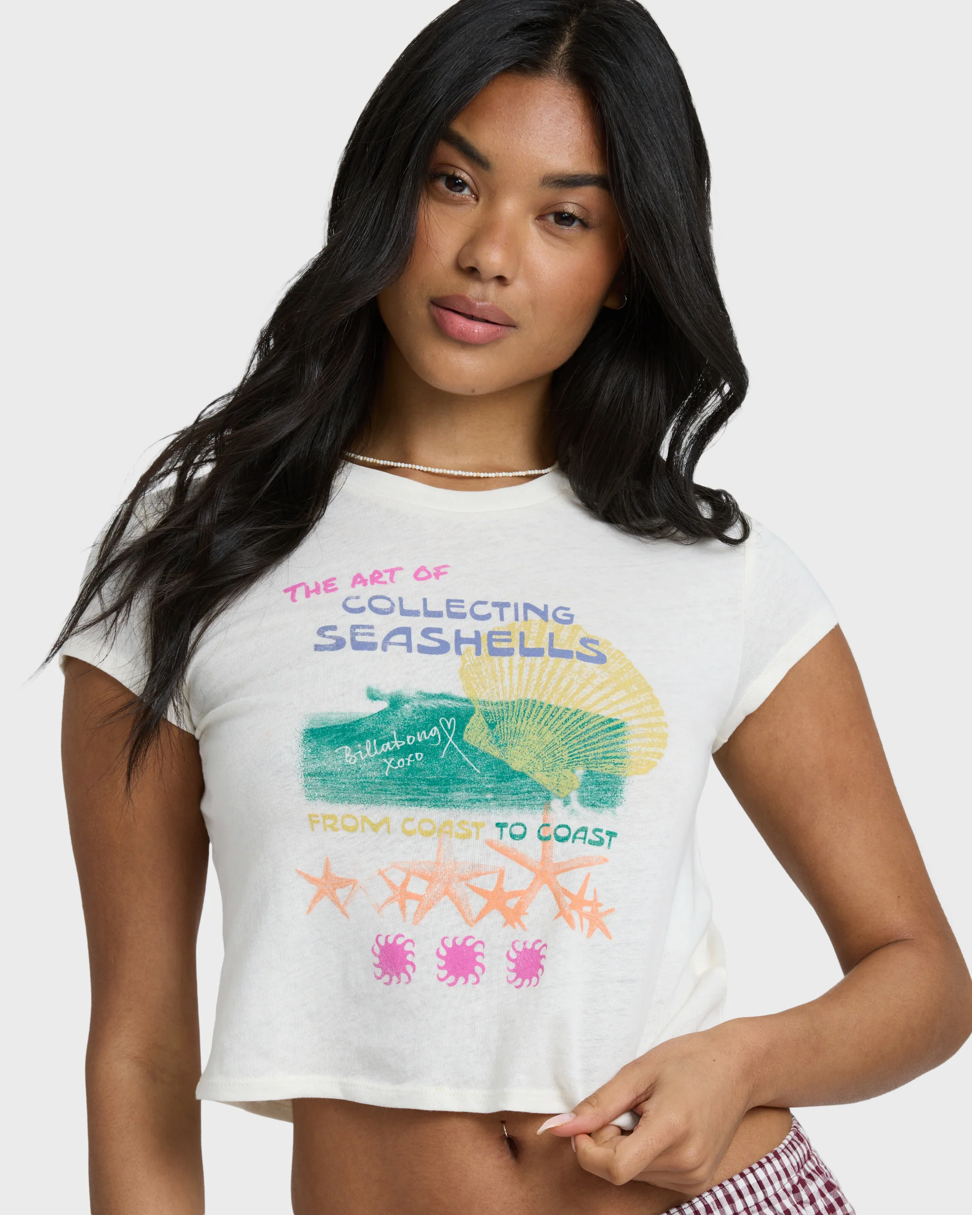 Coastal Adventures Short Sleeve T-Shirt - White Cap - Image 2