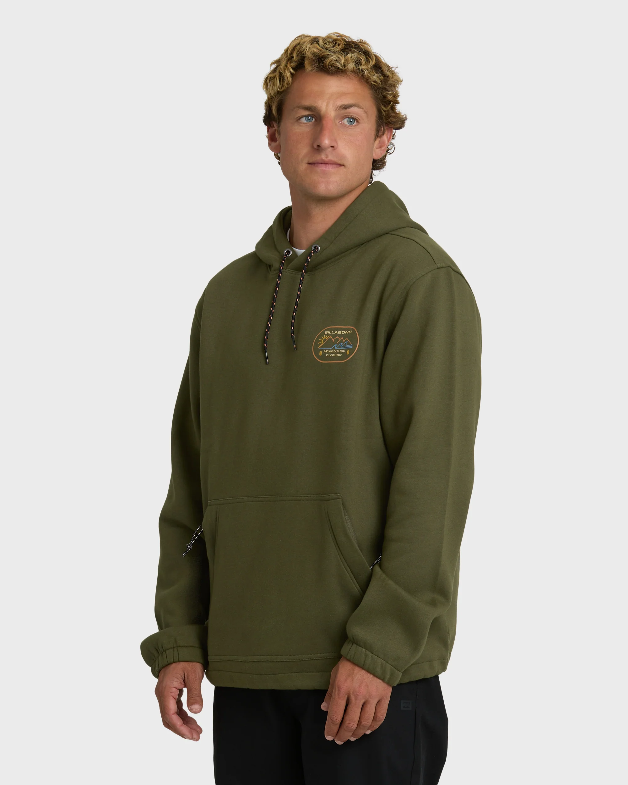 Compass Pullover Hoodie - Winter Moss - Image 4