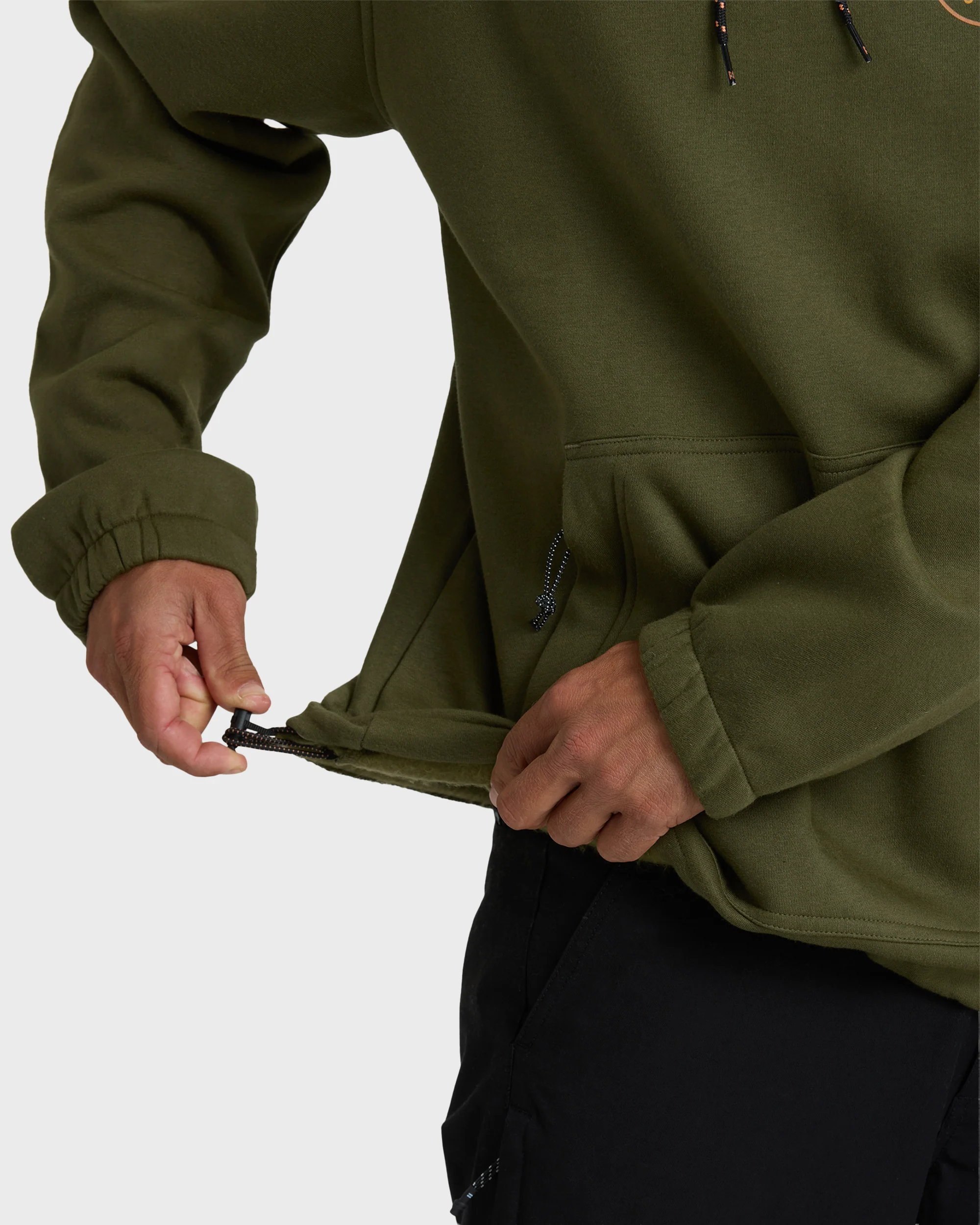 Compass Pullover Hoodie - Winter Moss - Image 6