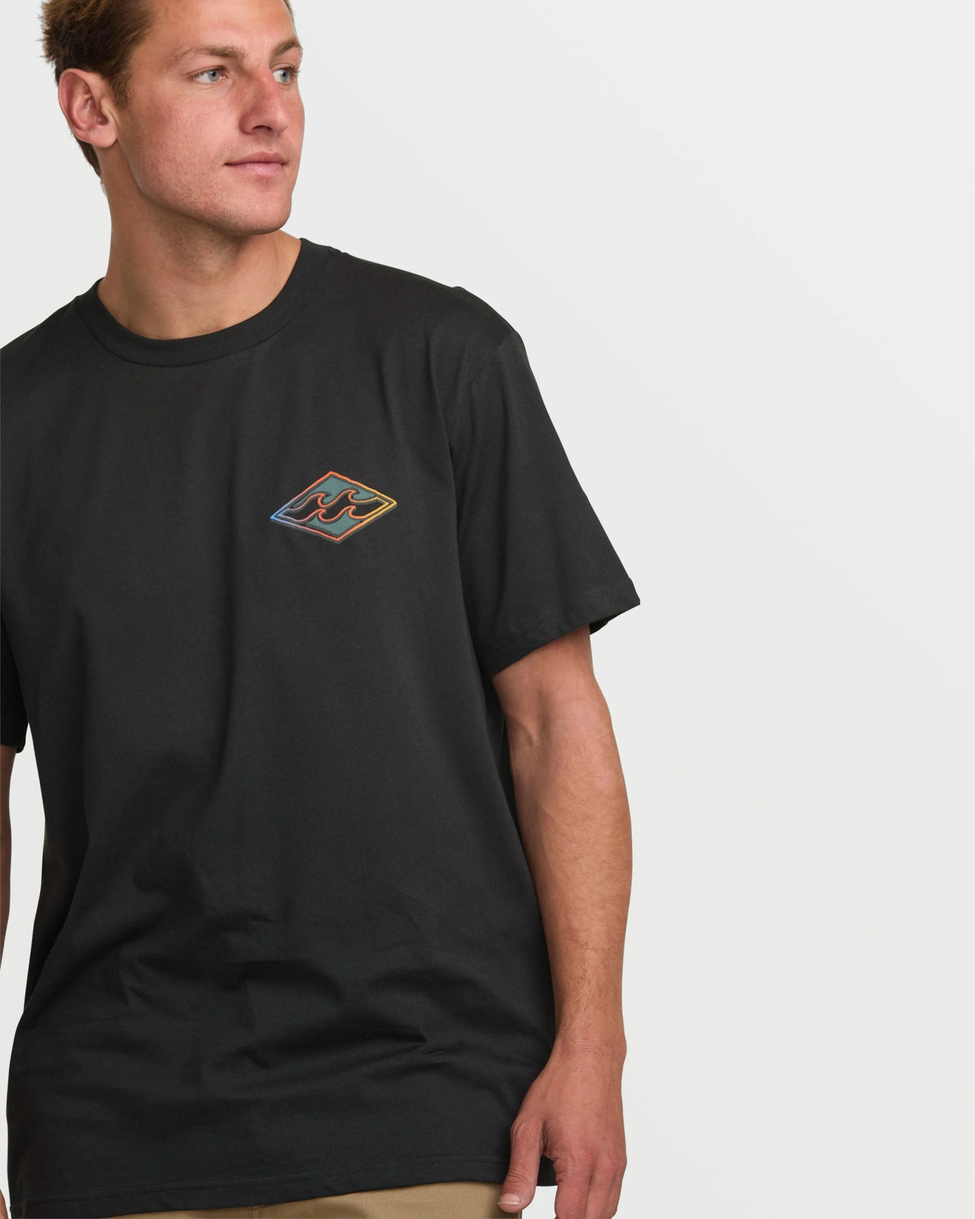 Crayon Wave Premium Tee - Dark Navy - Image 4