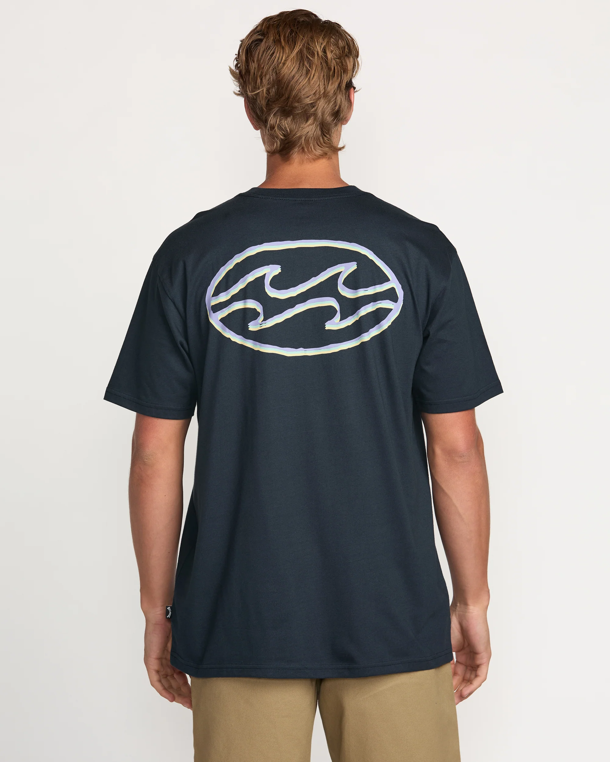 Crayon Wave Premium Tee - Navy - Image 2