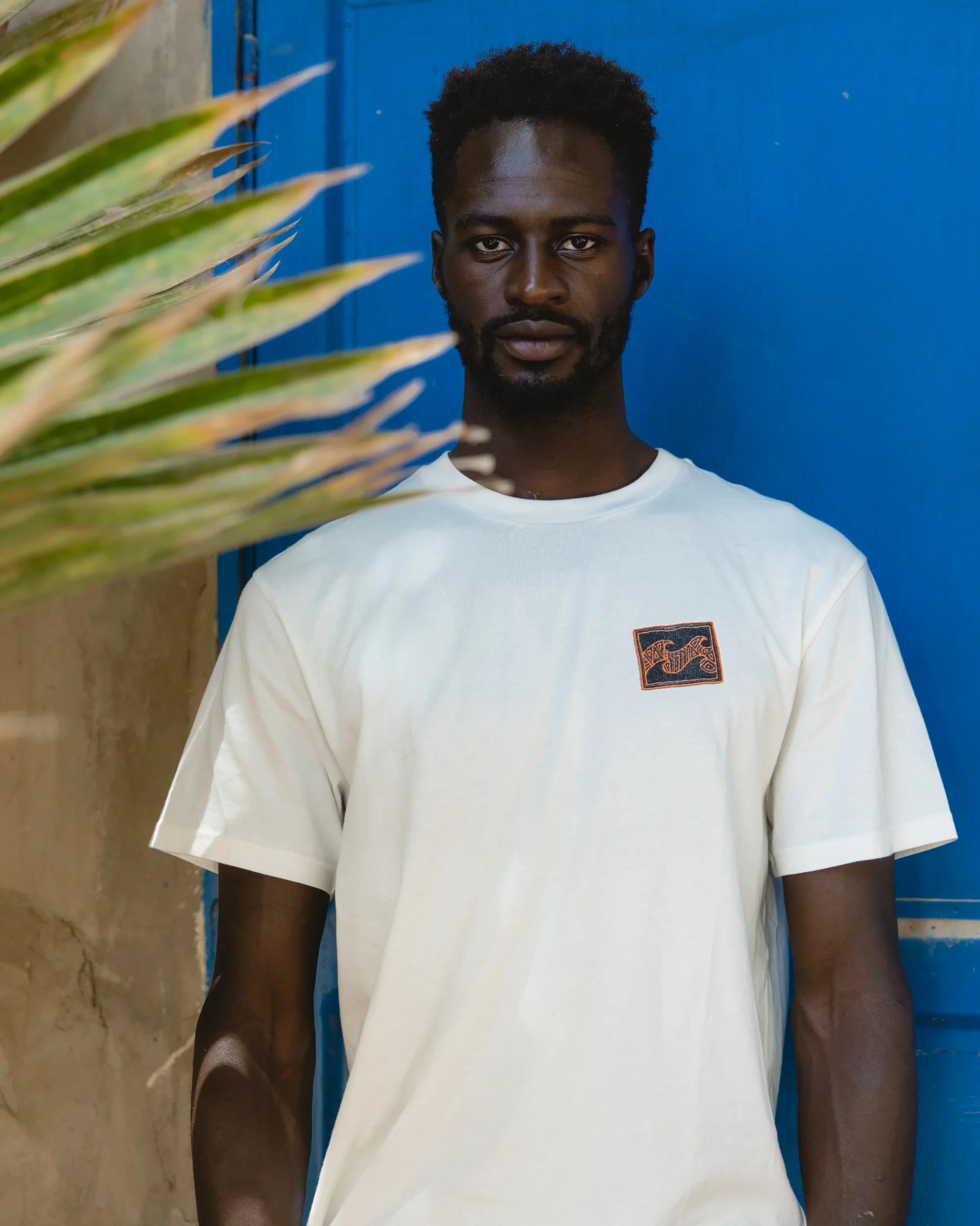 Crayon Wave Premium Short Sleeve T-Shirt - Off White - Image 2