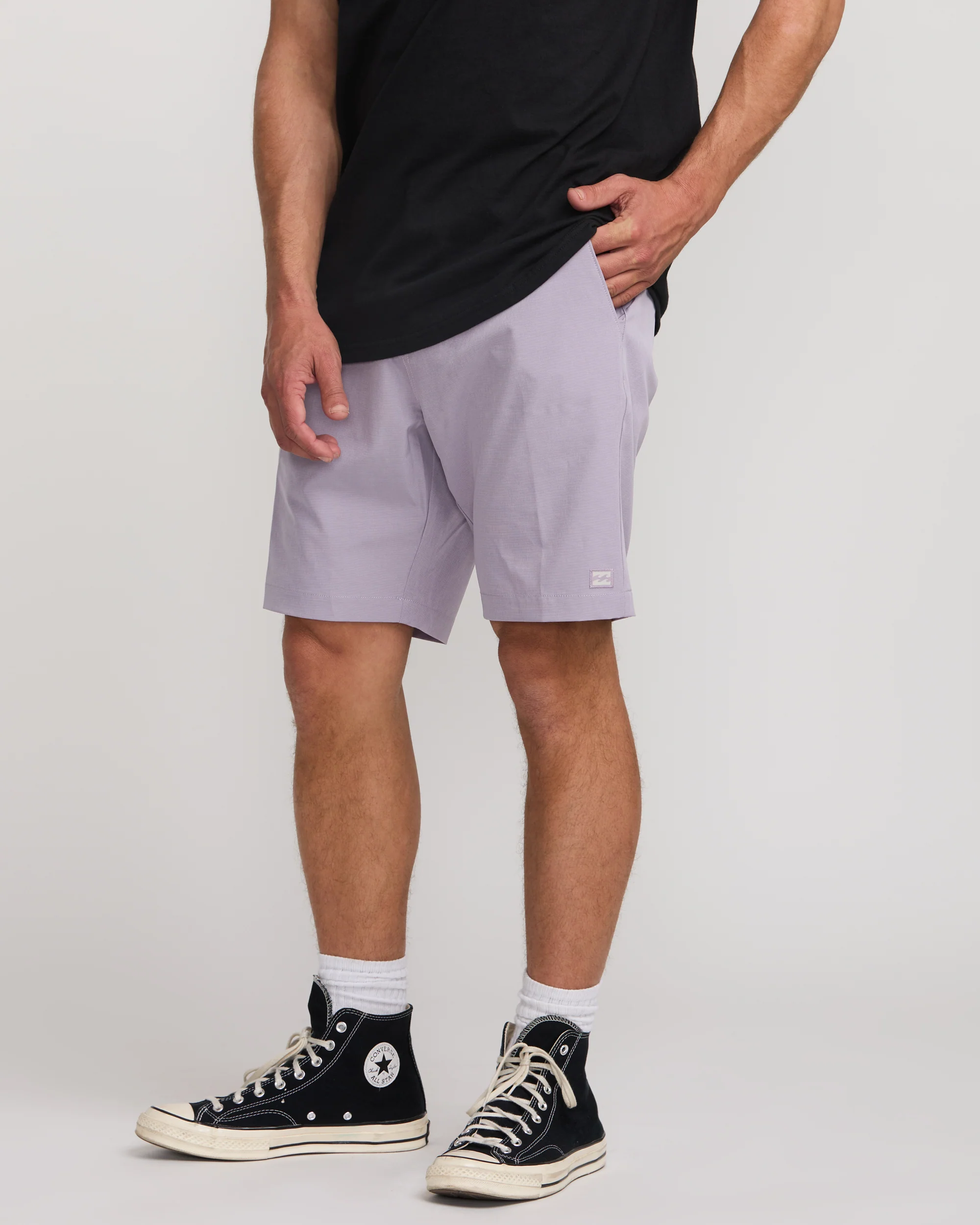 Crossfire Submersible 19" Hybrid Shorts - Light Purple - Image 6