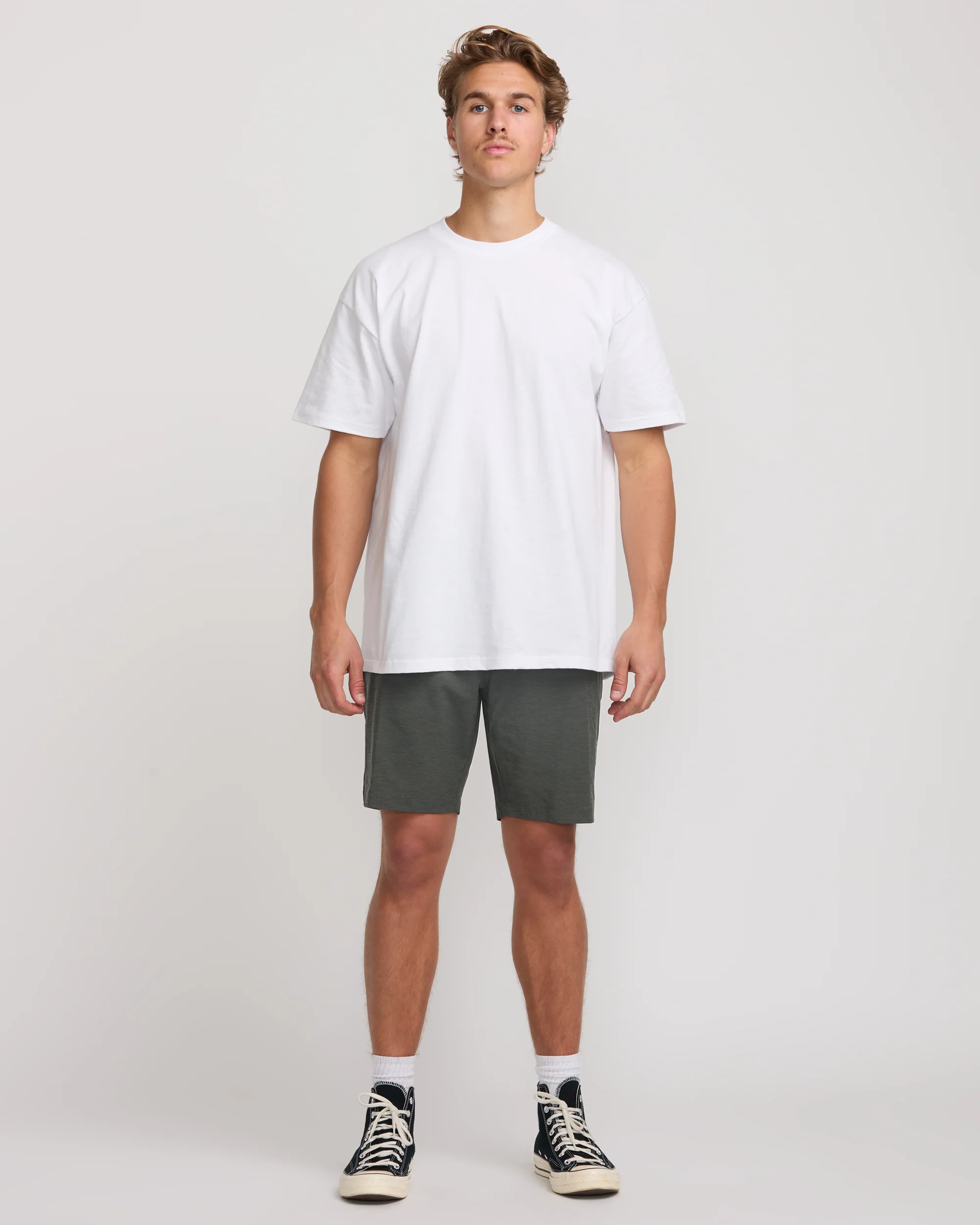 Crossfire Submersible 19" Hybrid Shorts - Asphalt - Image 4