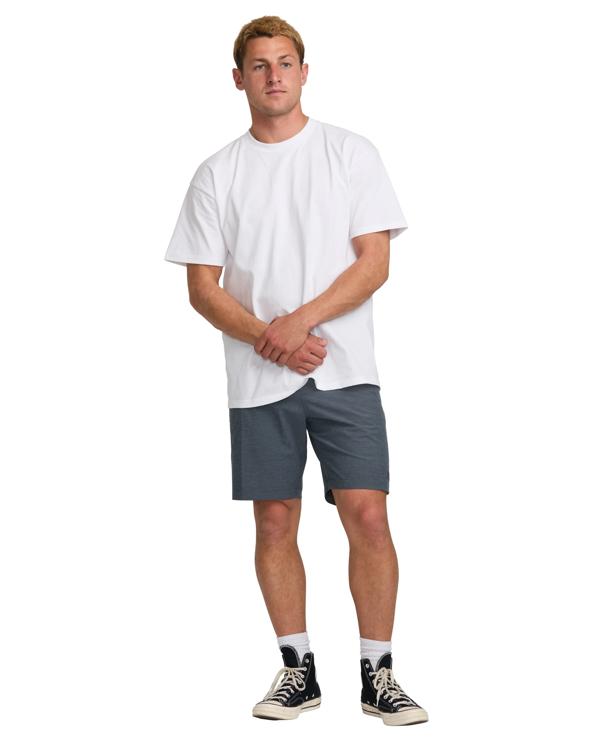Crossfire Submersible 19" Hybrid Shorts - True Navy - Image 4