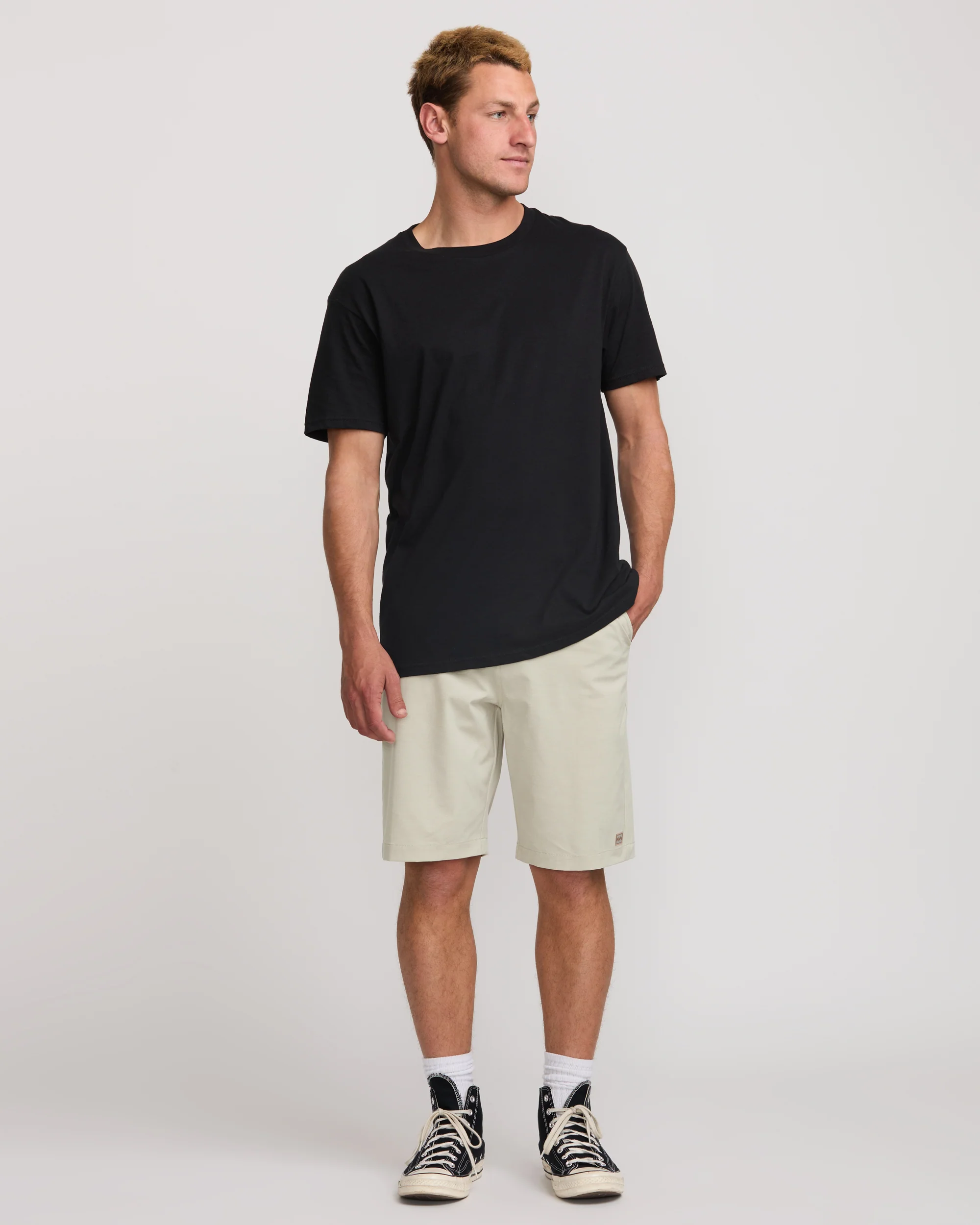 Crossfire Submersible 21" Hybrid Shorts - Bleached Sand - Image 6