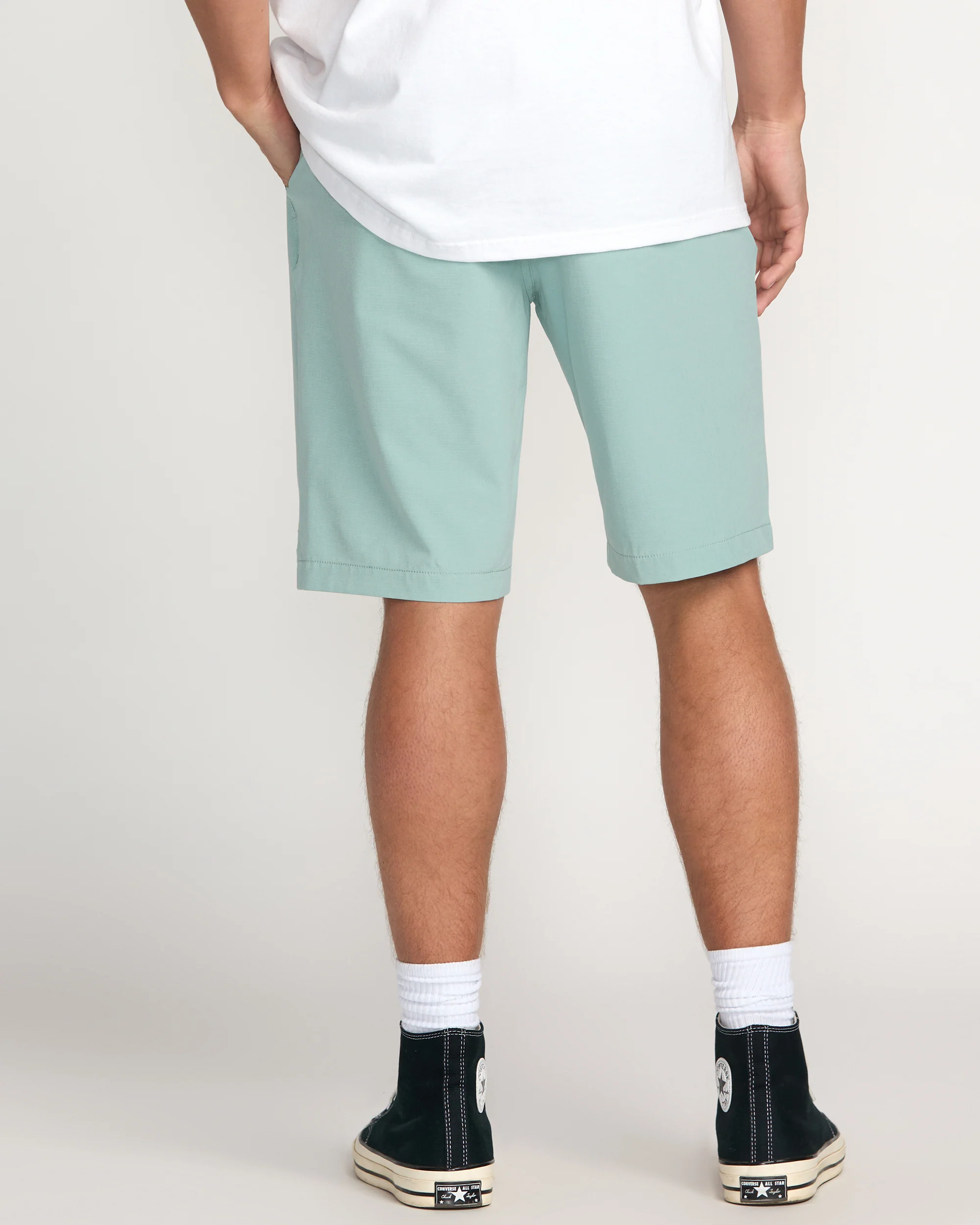 Crossfire Submersible 21" Hybrid Shorts - Seafoam - Image 2