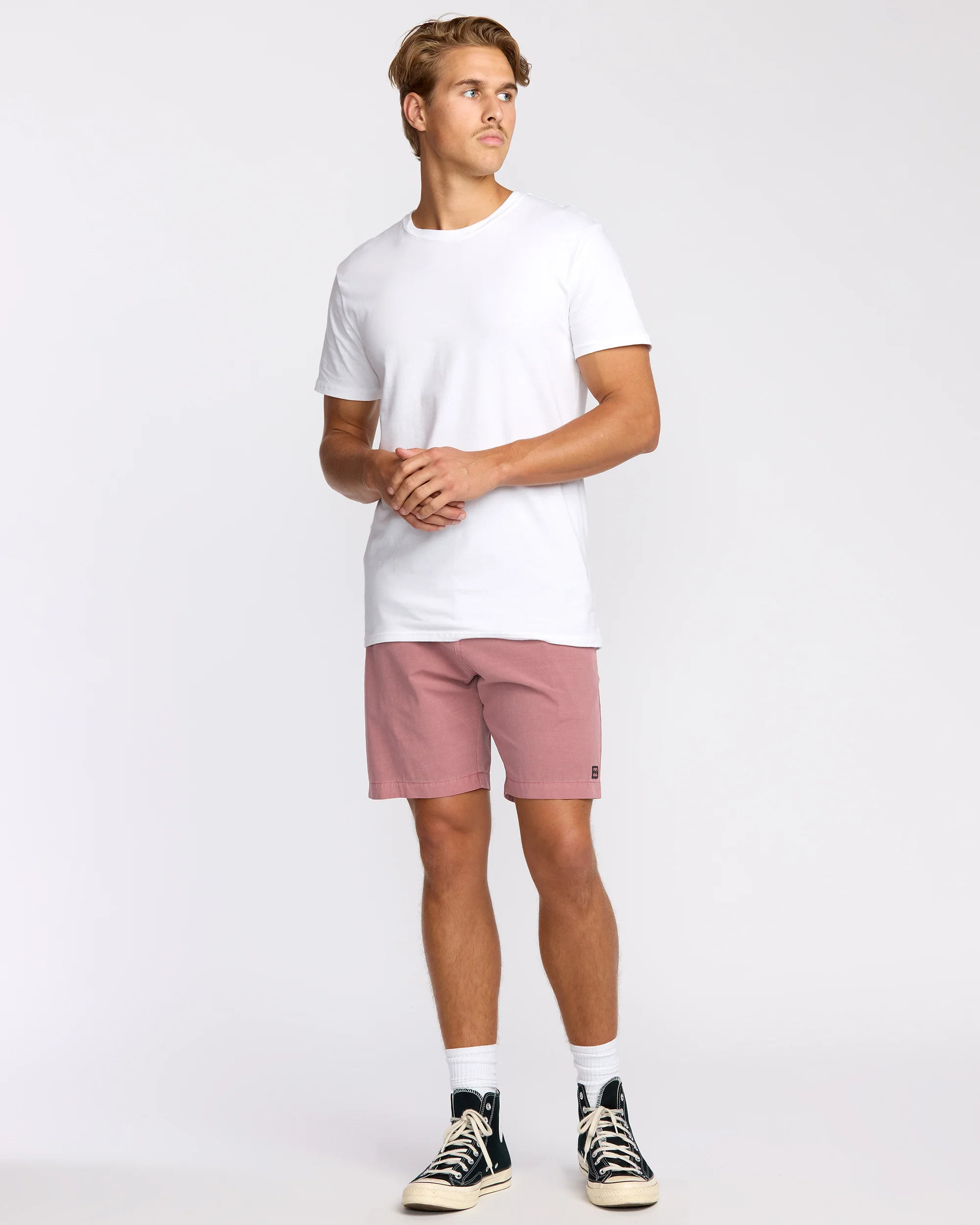 Crossfire Wave Wash Submersible 18" Hybrid Shorts - Dusty Rose - Image 4