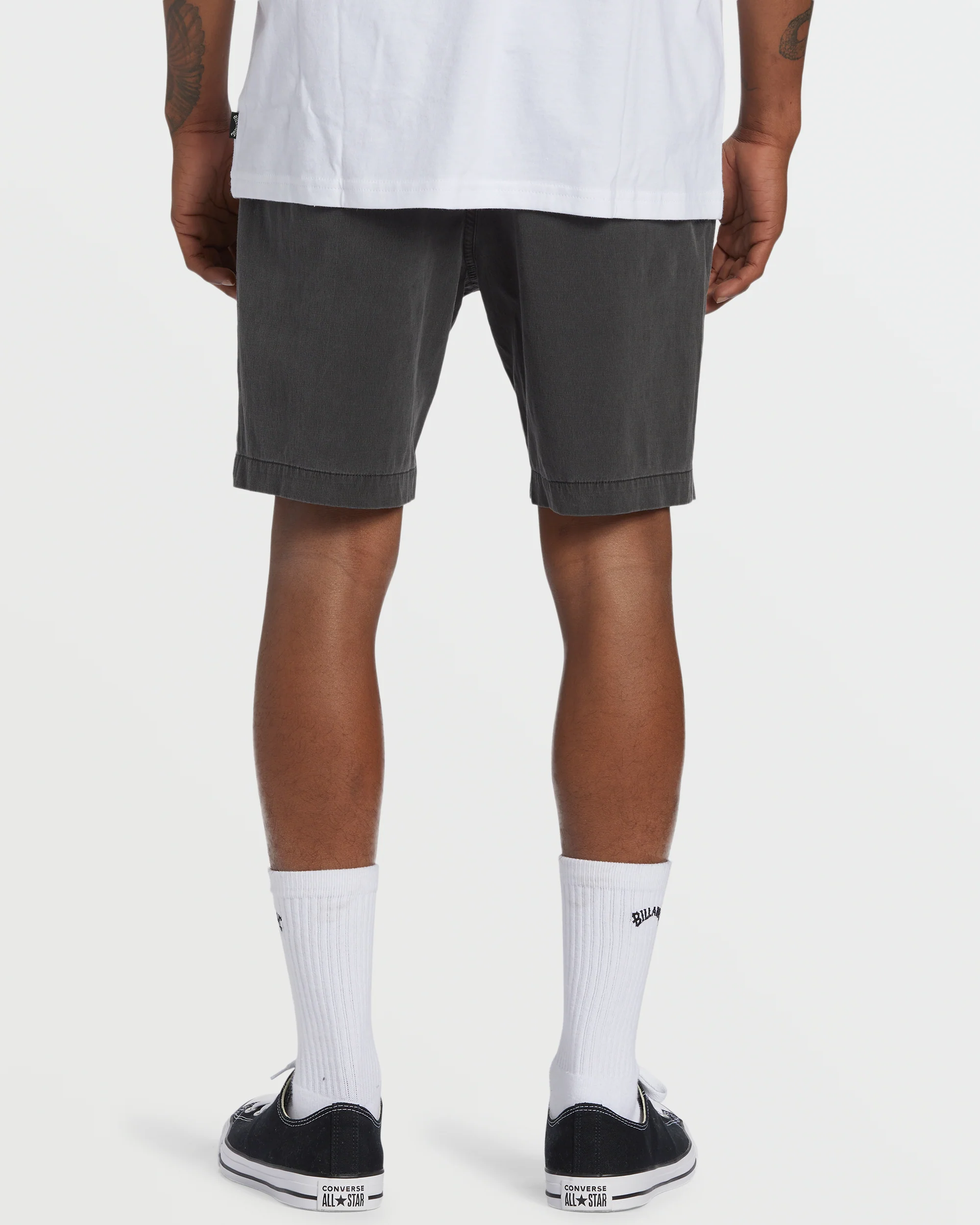 Crossfire Wave Wash Submersible 18" Hybrid Shorts - Washed Black - Image 3