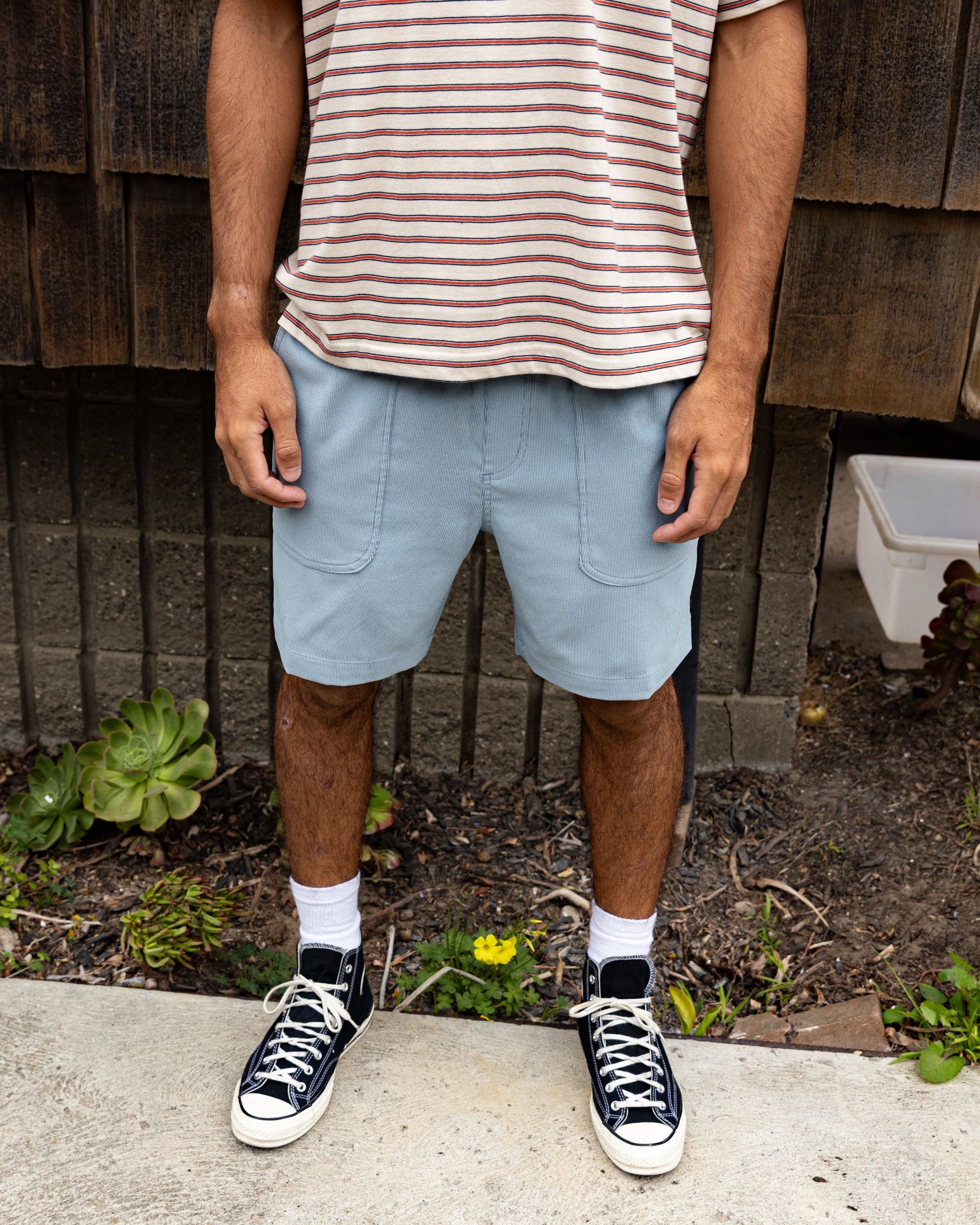 De La Cruz Submersible Hybrid Shorts - Blue Fog - Image 3