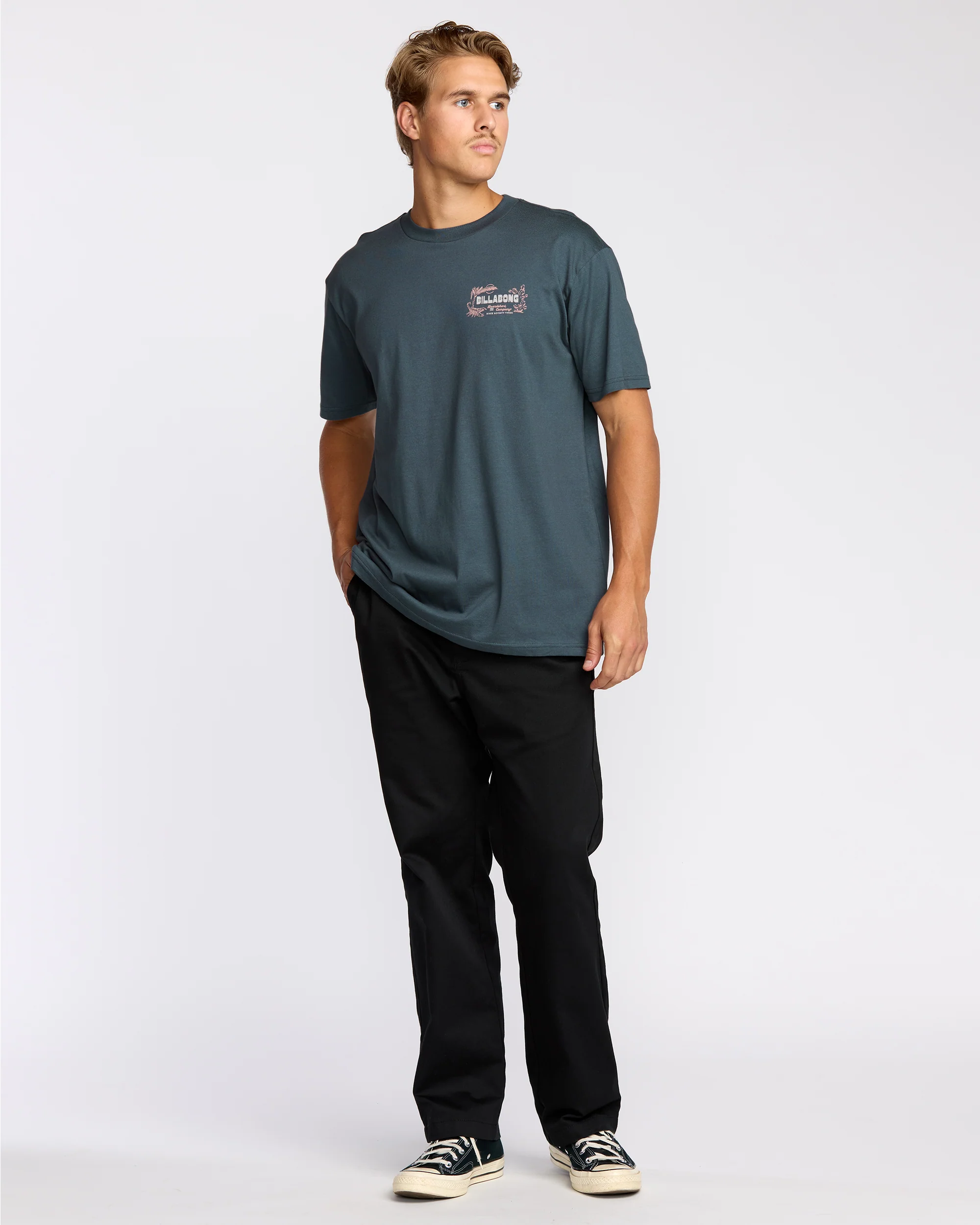 Desert Lounge Premium Short Sleeve T-Shirt - Midnight Blue - Image 4