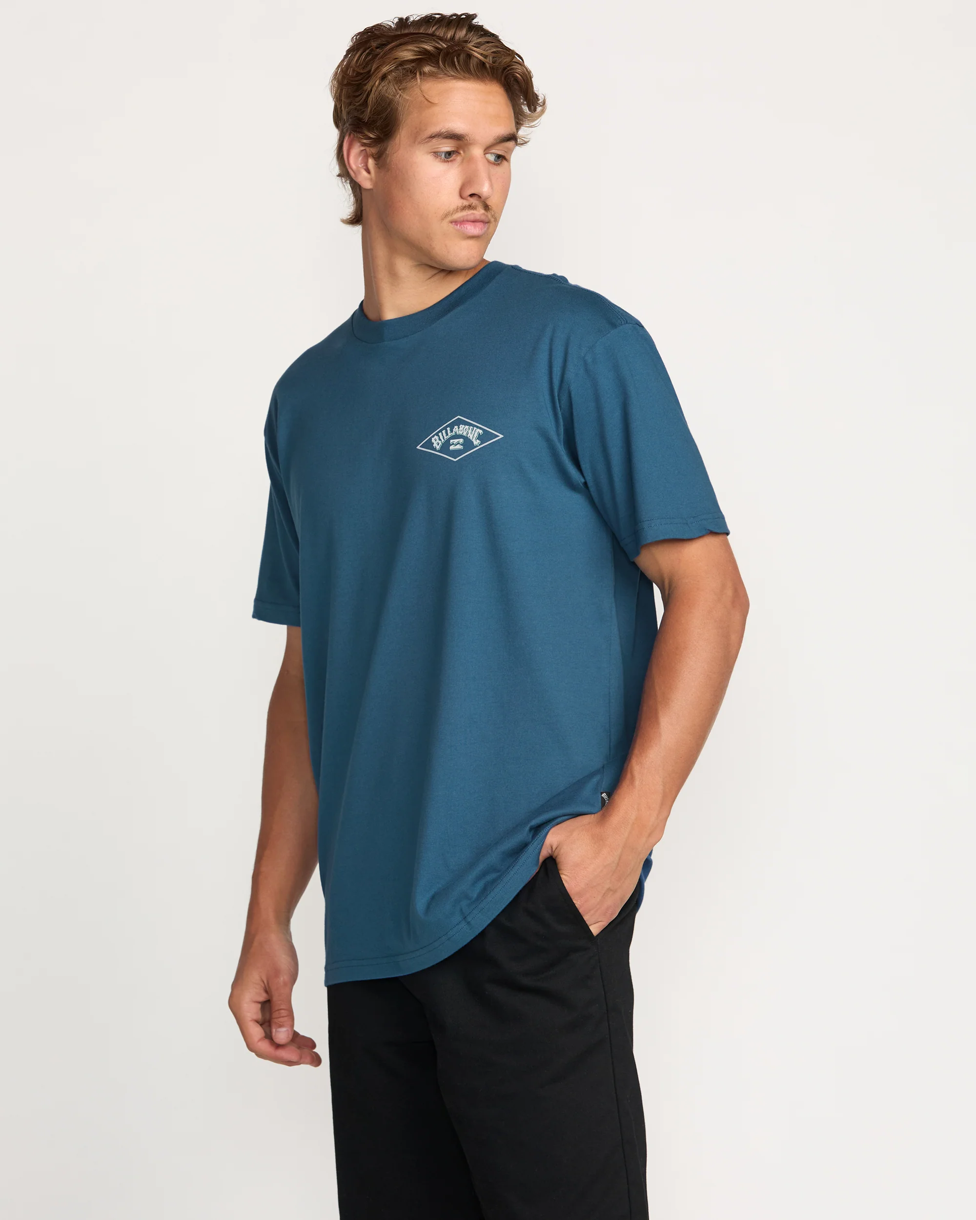 Diamond Arch Premium Tee - Deep Blue - Image 6